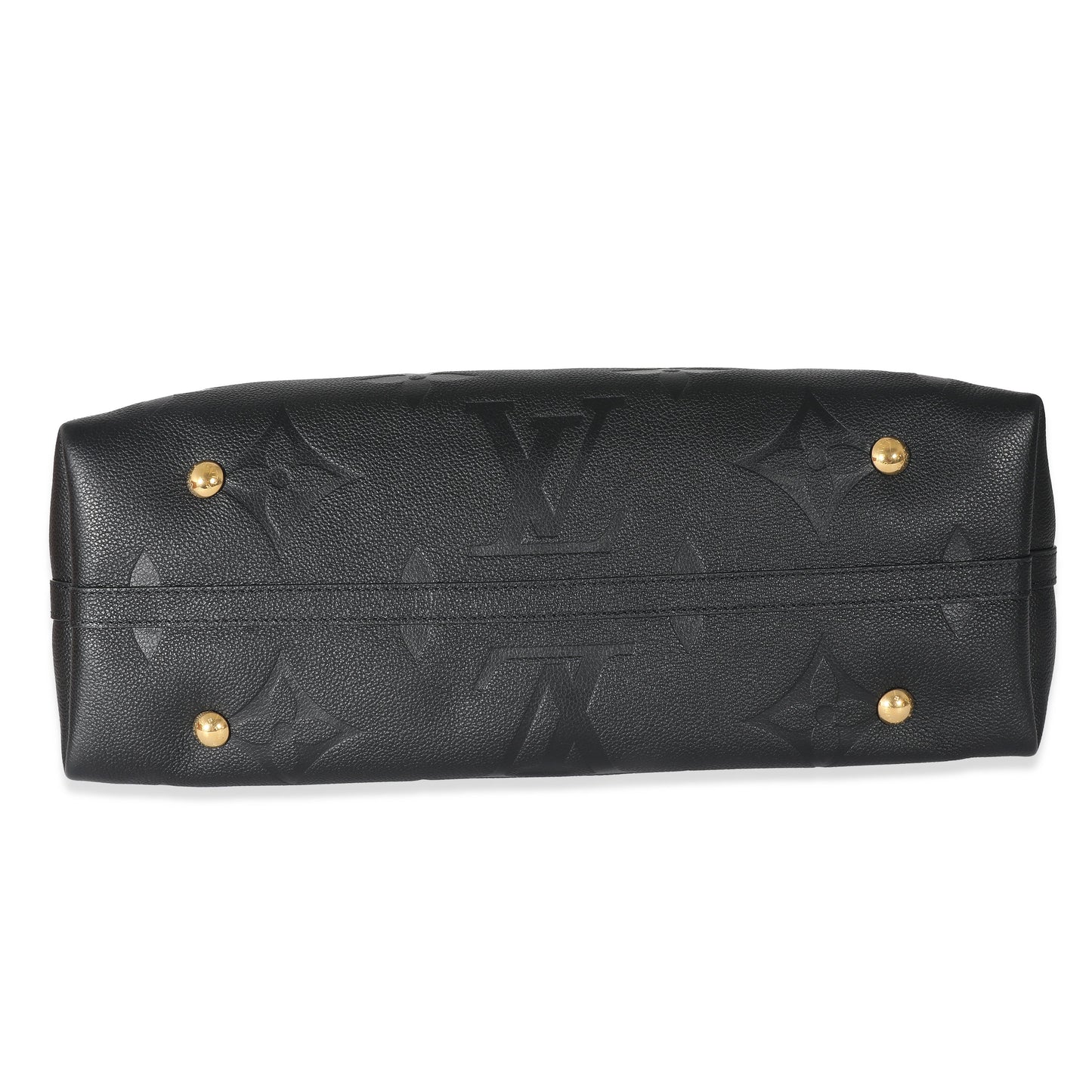 Louis Vuitton Louis Vuitton Black Monogram Empreinte Carryall MM 
