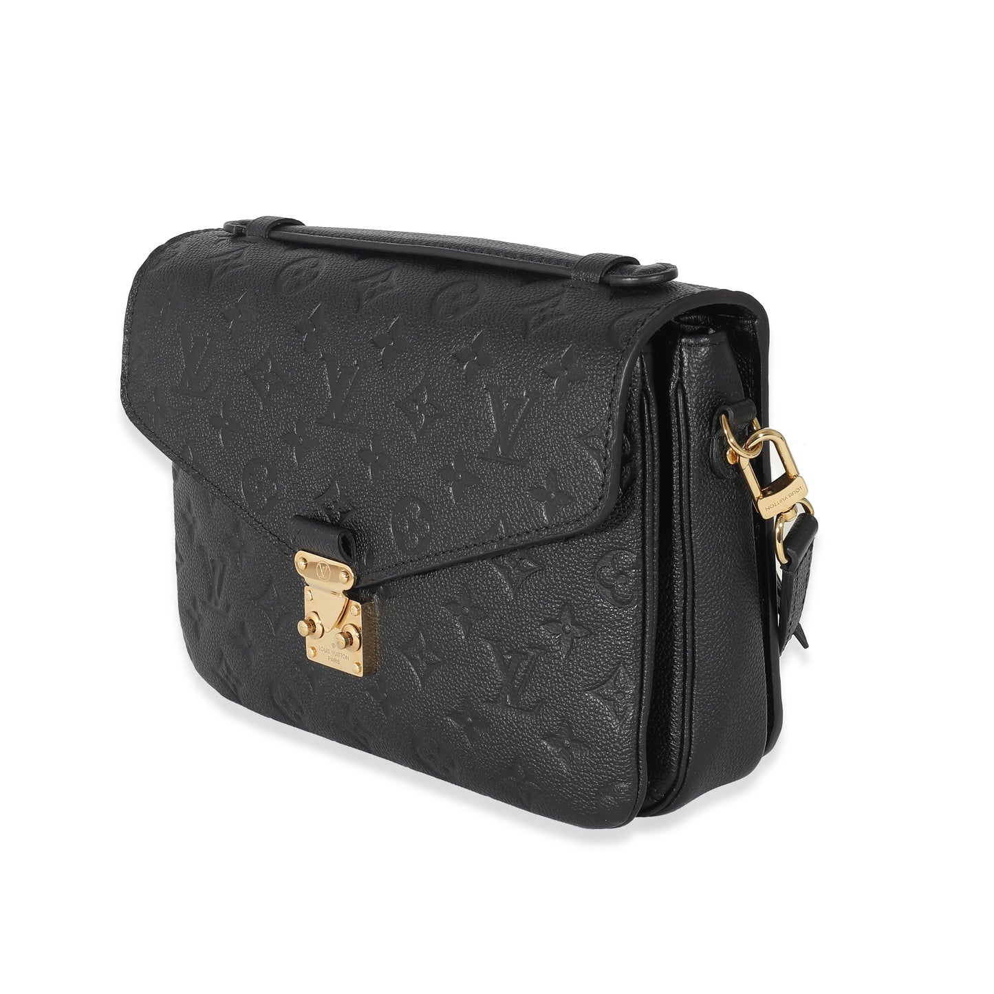 Louis Vuitton Louis Vuitton Black Monogram Empreinte Pochette Metis