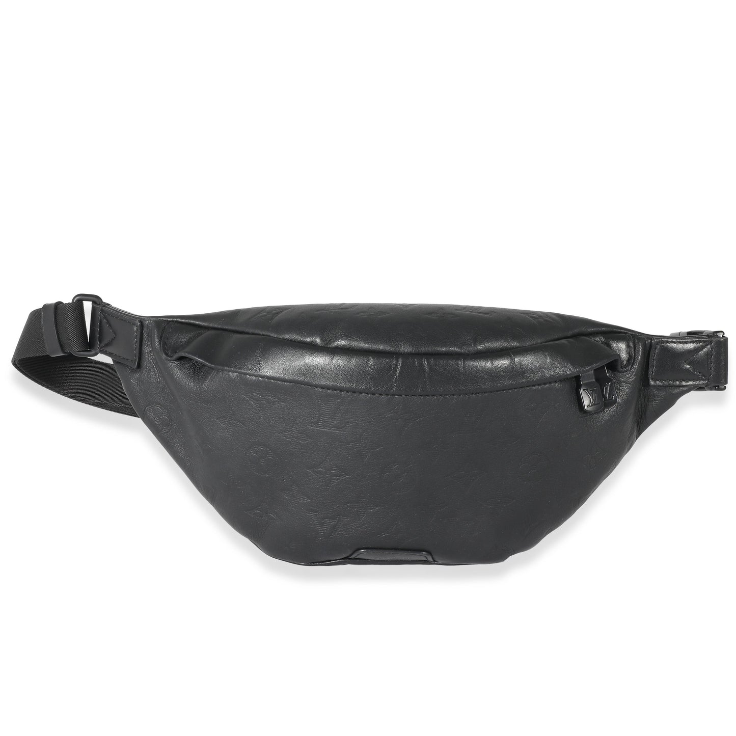 Louis Vuitton Louis Vuitton Black Calfskin Monogram Shadow Discovery Bumbag