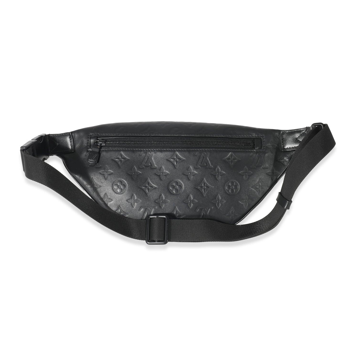 Louis Vuitton Louis Vuitton Black Calfskin Monogram Shadow Discovery Bumbag