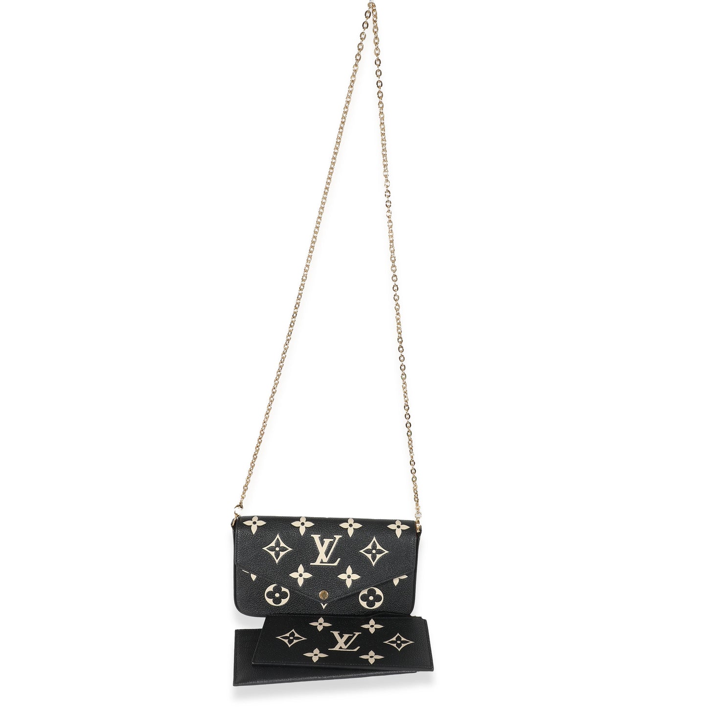 Louis Vuitton Louis Vuitton Bicolor Monogram Empreinte Félicie Pochette