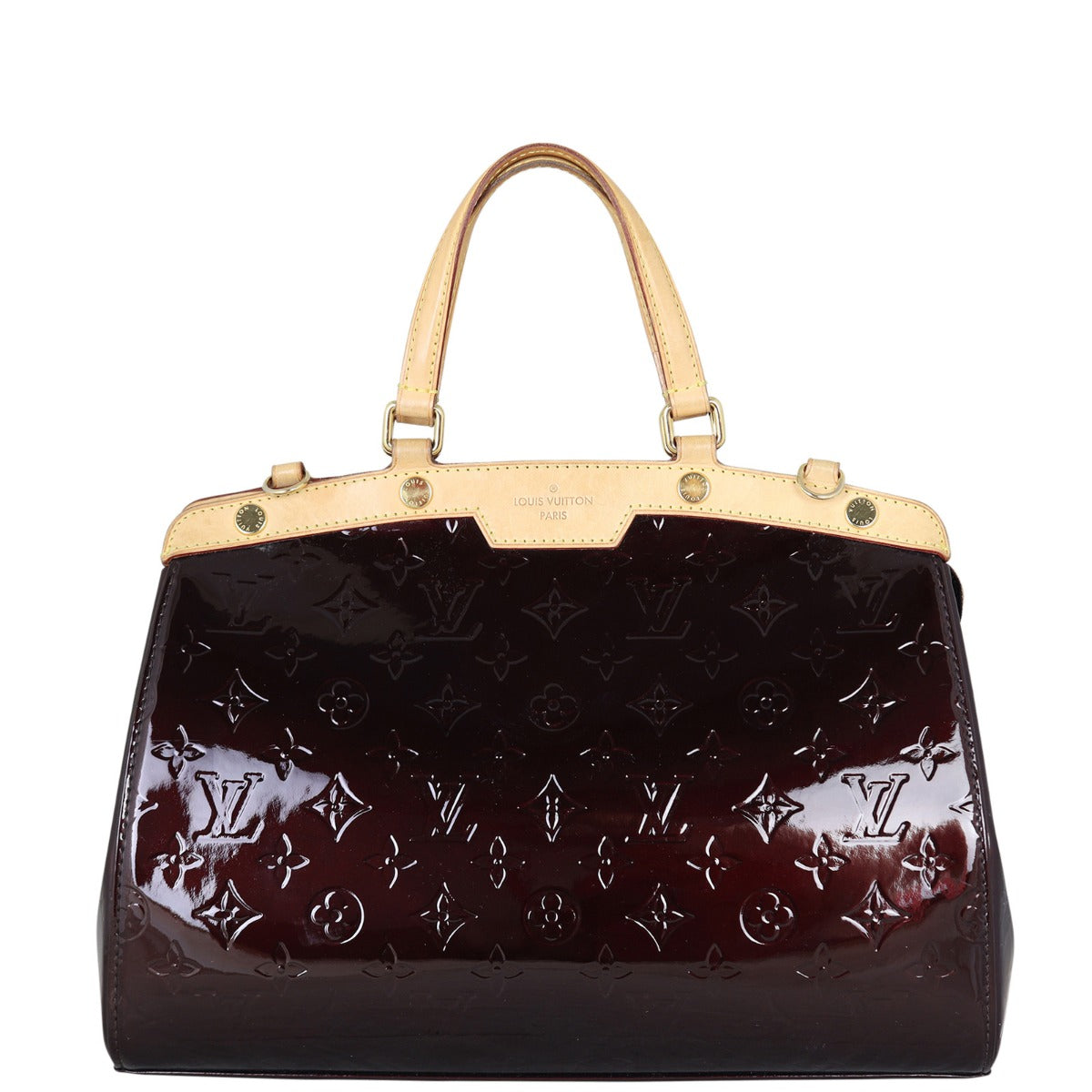 Louis Vuitton Brea MM Monogram Vernis