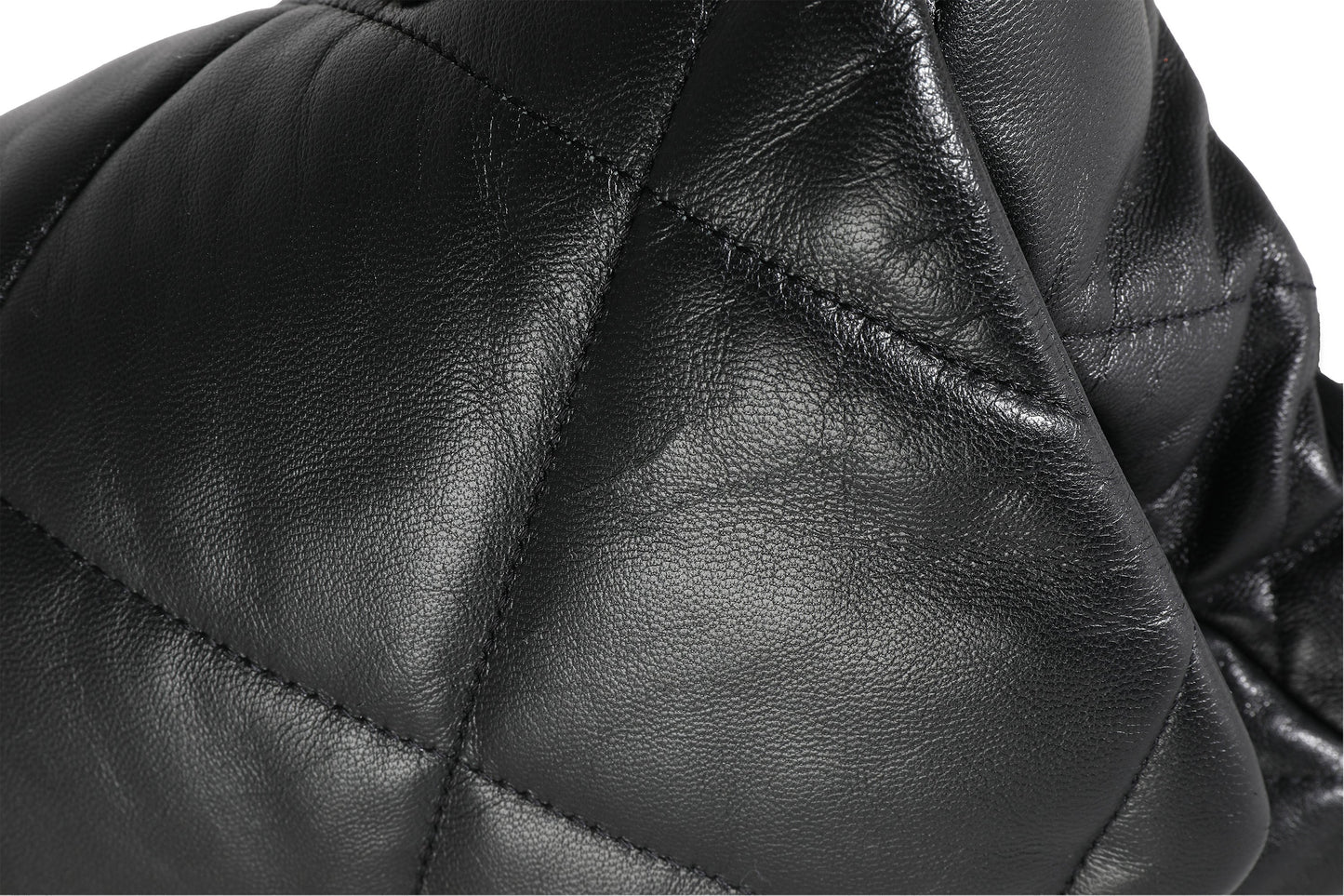 Chanel Black Shiny Lambskin Large Chanel 19 Flap Bag