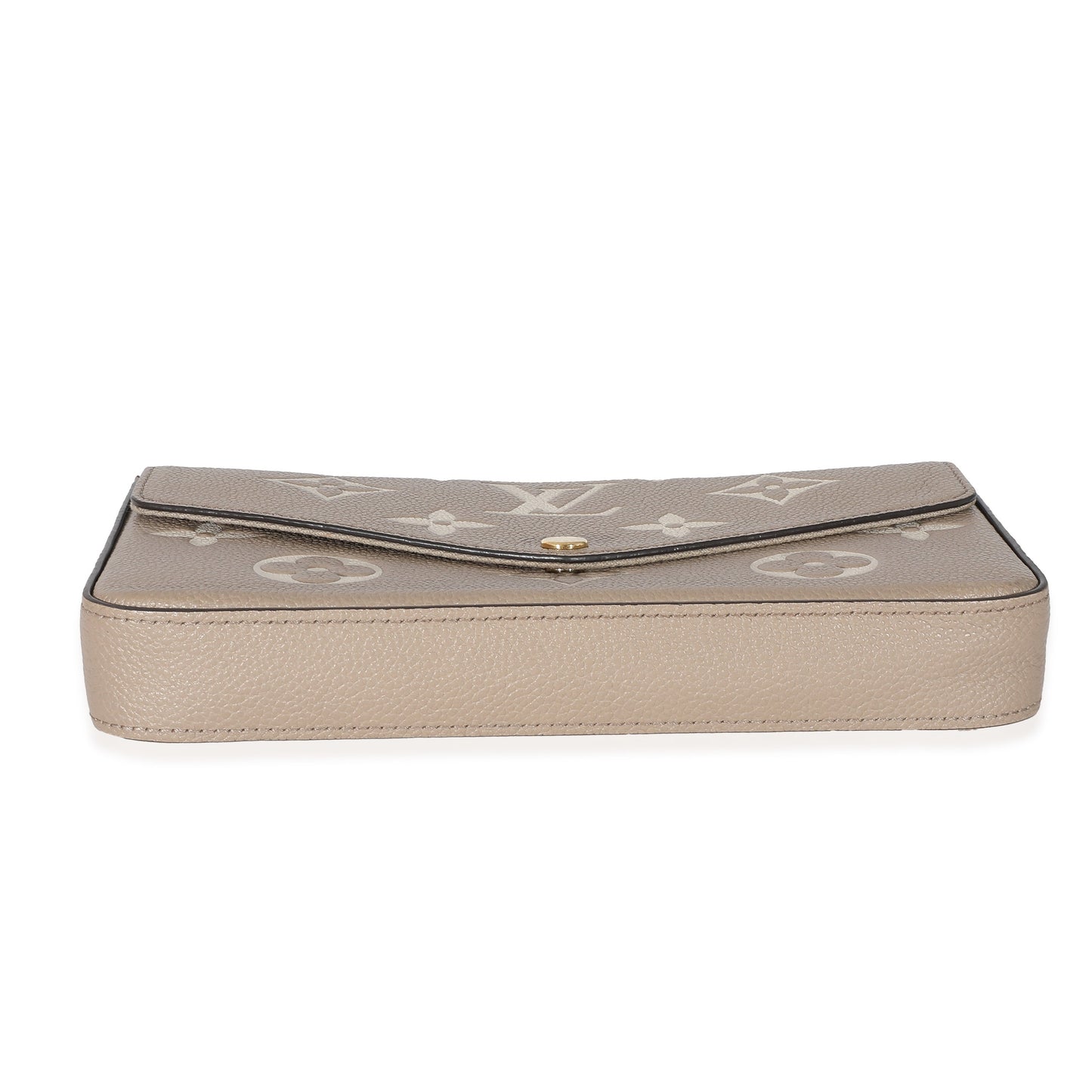 Louis Vuitton Louis Vuitton Tourterelle Creme Empreinte Giant Monogram Félicie Pochette