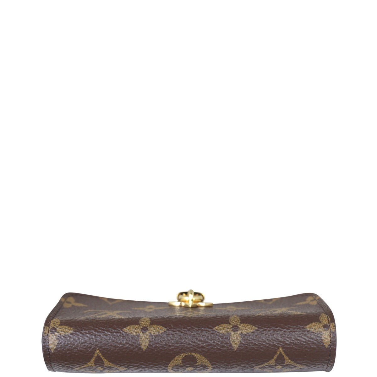 Louis Vuitton Flower Lock Compact Wallet Monogram