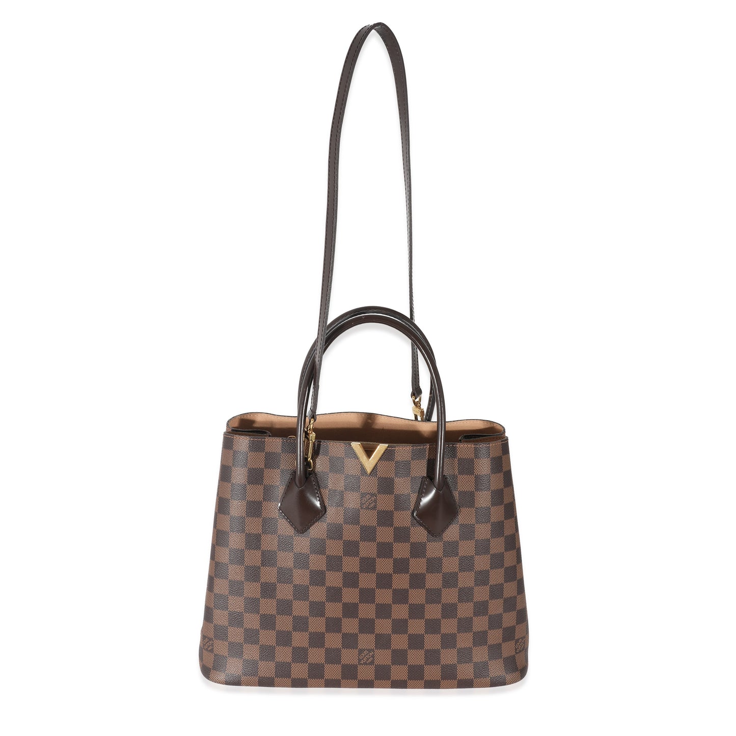 Louis Vuitton Louis Vuitton Damier Ebene Canvas Kensington V Tote