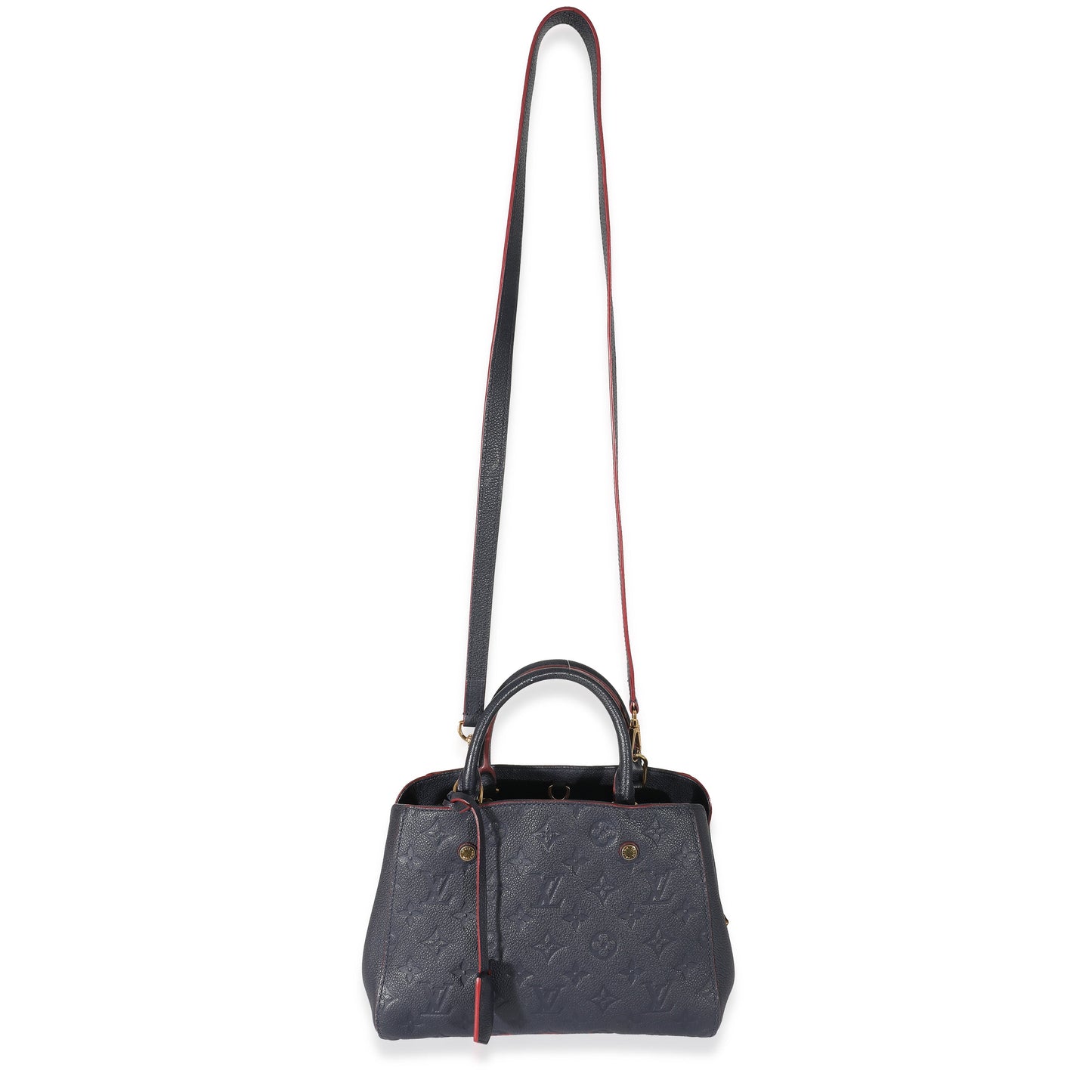 Louis Vuitton Louis Vuitton Marine Rouge Monogram Empreinte Montaigne BB