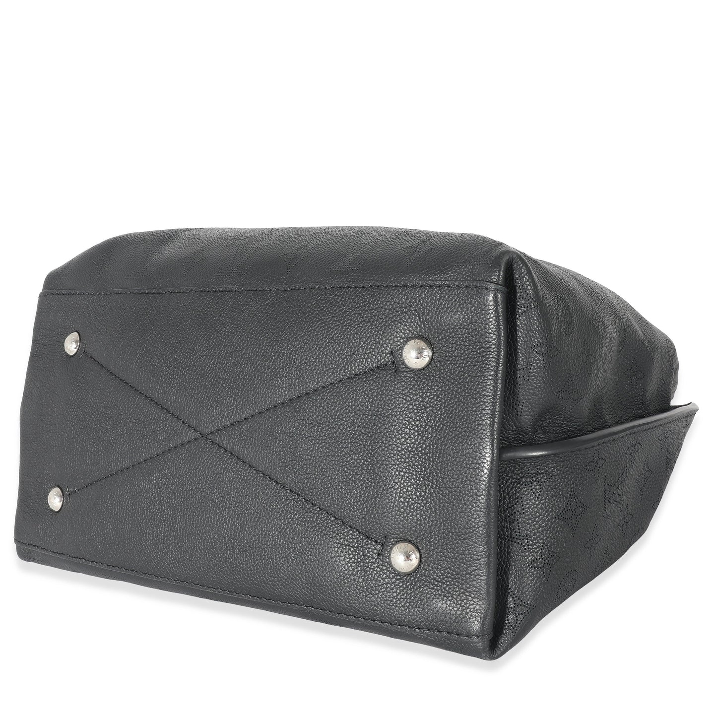 Louis Vuitton Louis Vuitton Black Monogram Mahina Carmel Hobo