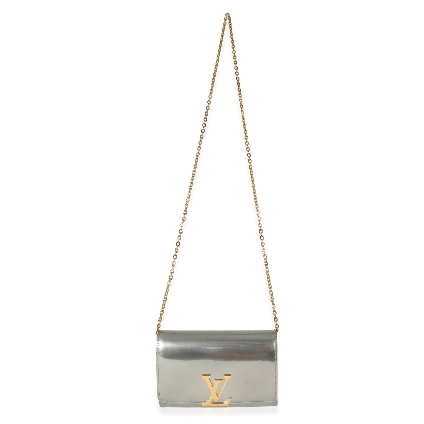 Louis Vuitton Louis Vuitton Silver Leather Louise PM