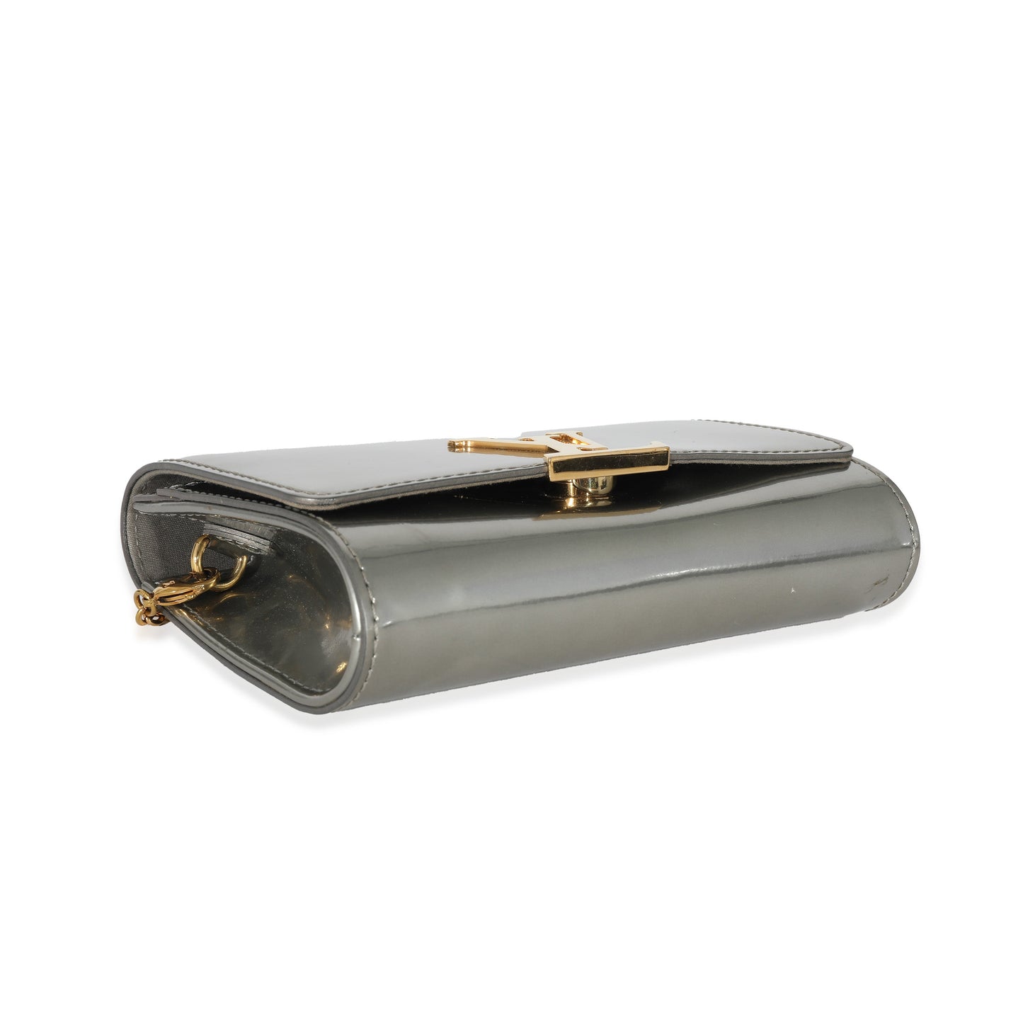 Louis Vuitton Louis Vuitton Silver Leather Louise PM