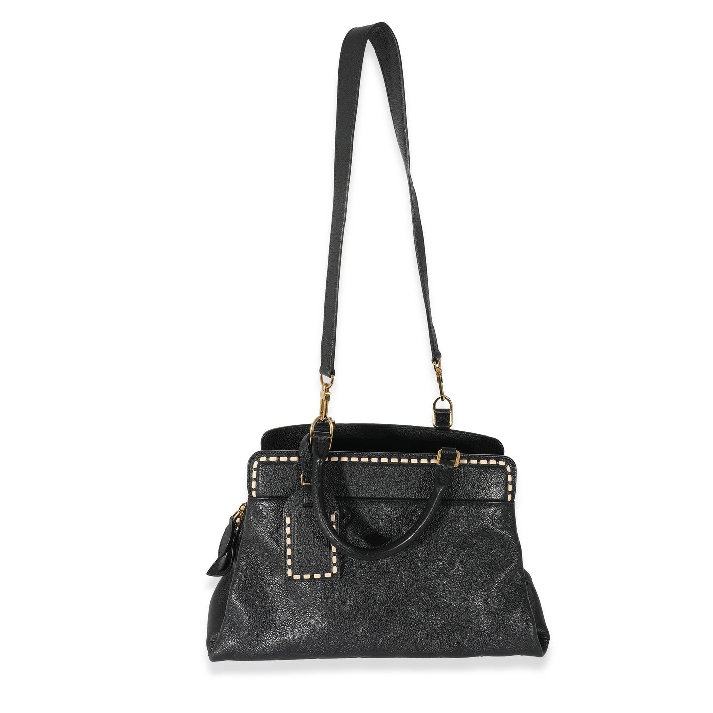 Louis Vuitton Louis Vuitton Black Monogram Empreinte Vosges MM