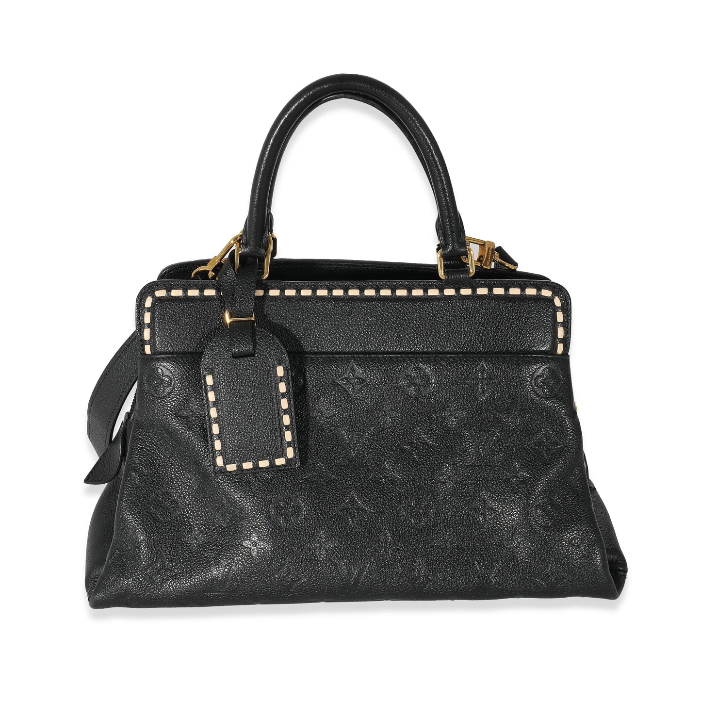 Louis Vuitton Louis Vuitton Black Monogram Empreinte Vosges MM