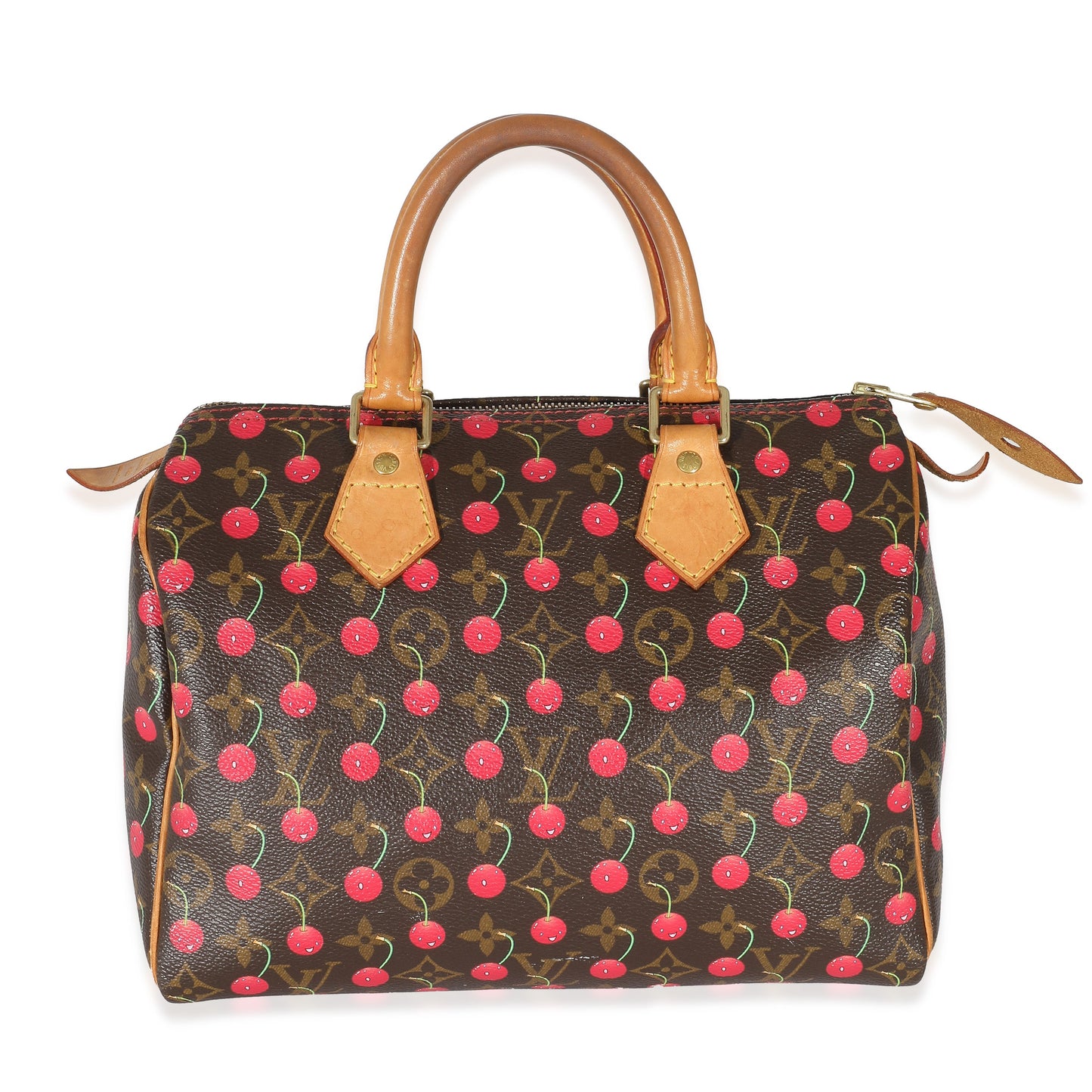 Louis Vuitton Louis Vuitton x Takashi Murakami Cerises Monogram Canvas Speedy 25