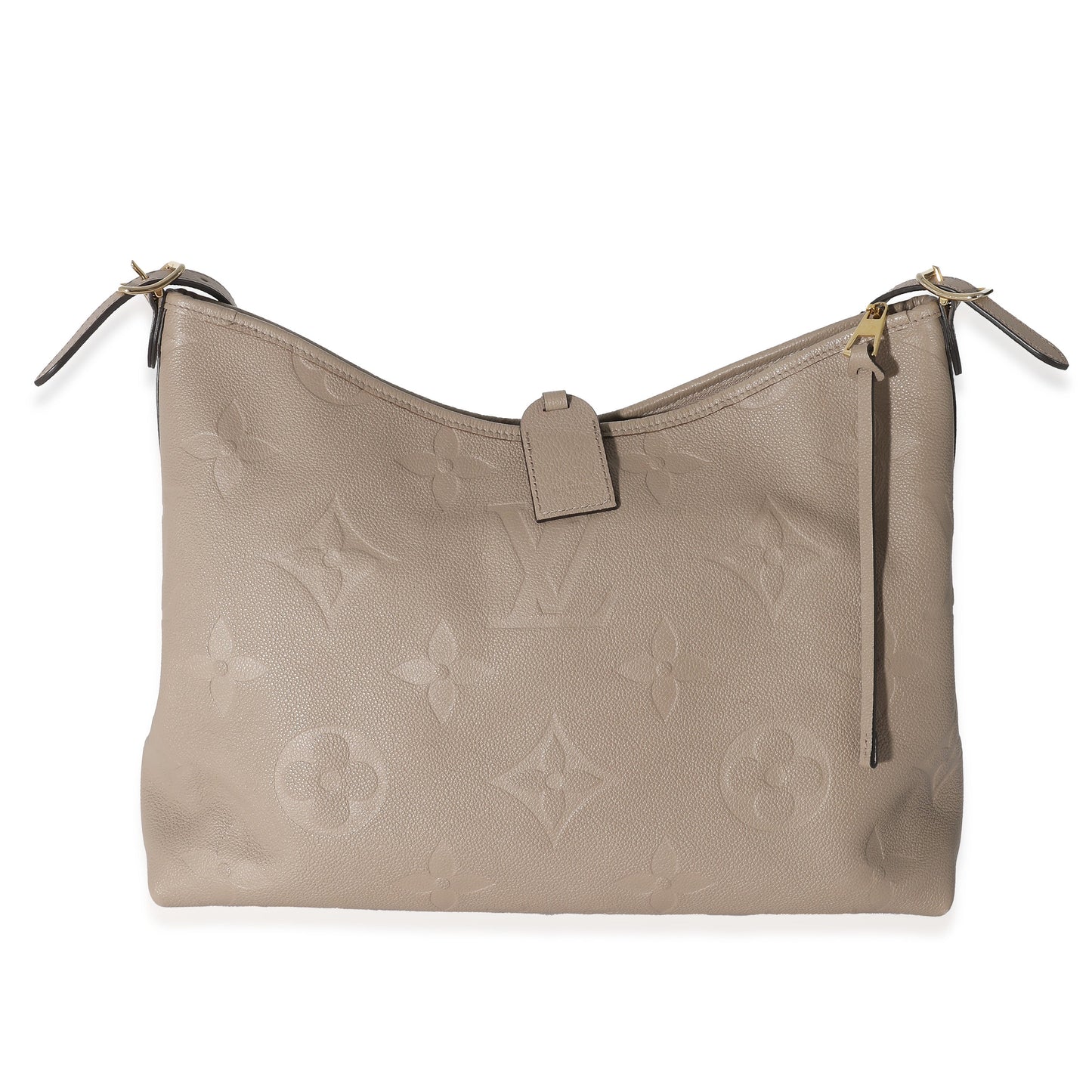Louis Vuitton Louis Vuitton Turtledove Monogram Empreinte CarryAll MM