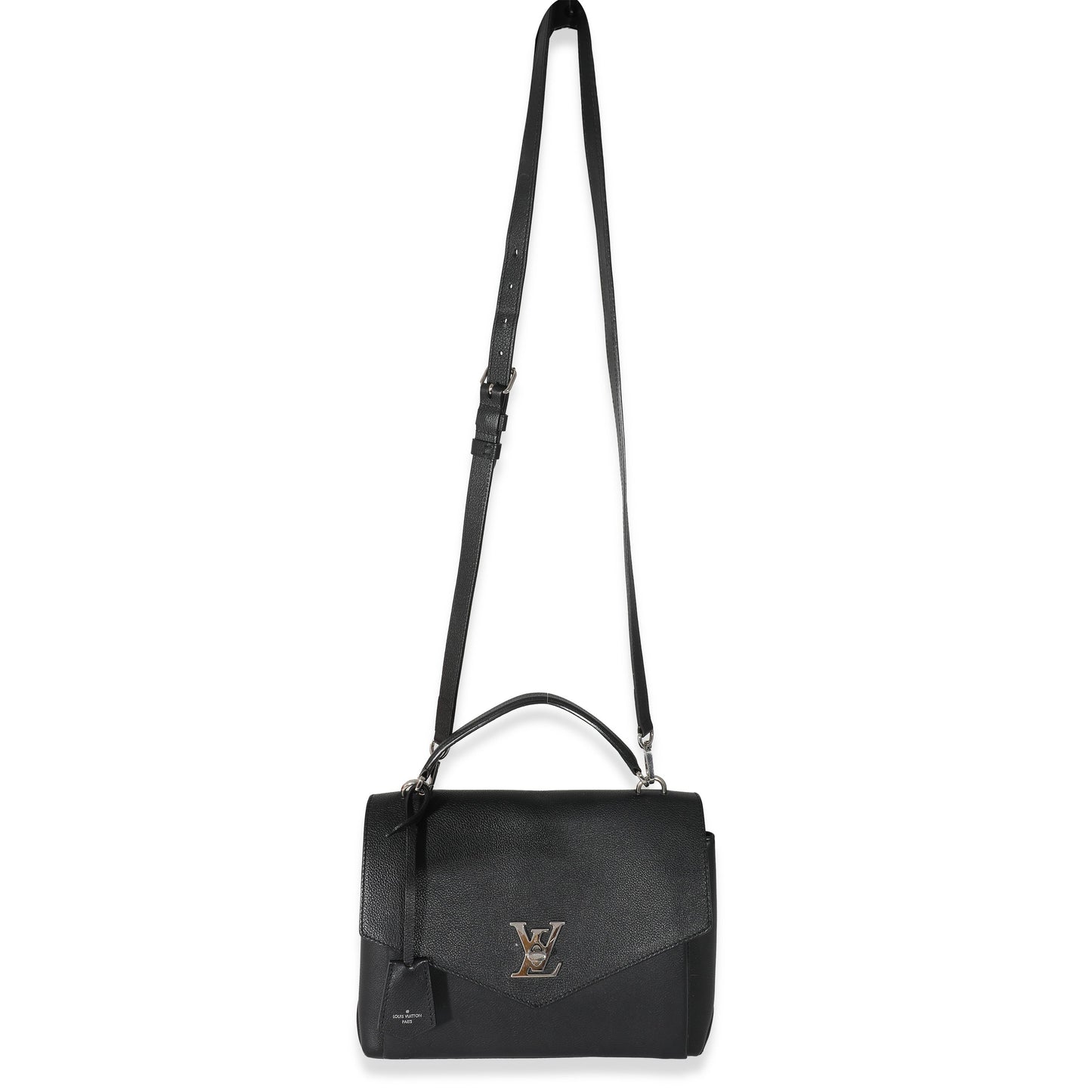 Louis Vuitton Louis Vuitton Black Calfskin MyLockMe Satchel