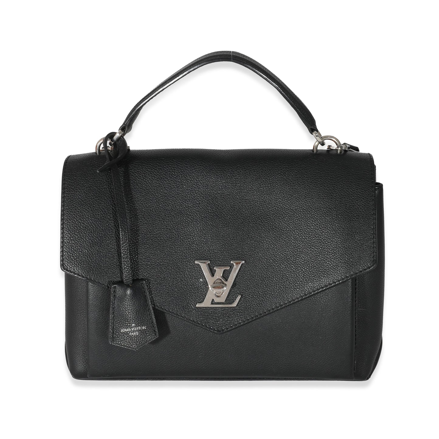 Louis Vuitton Louis Vuitton Black Calfskin MyLockMe Satchel