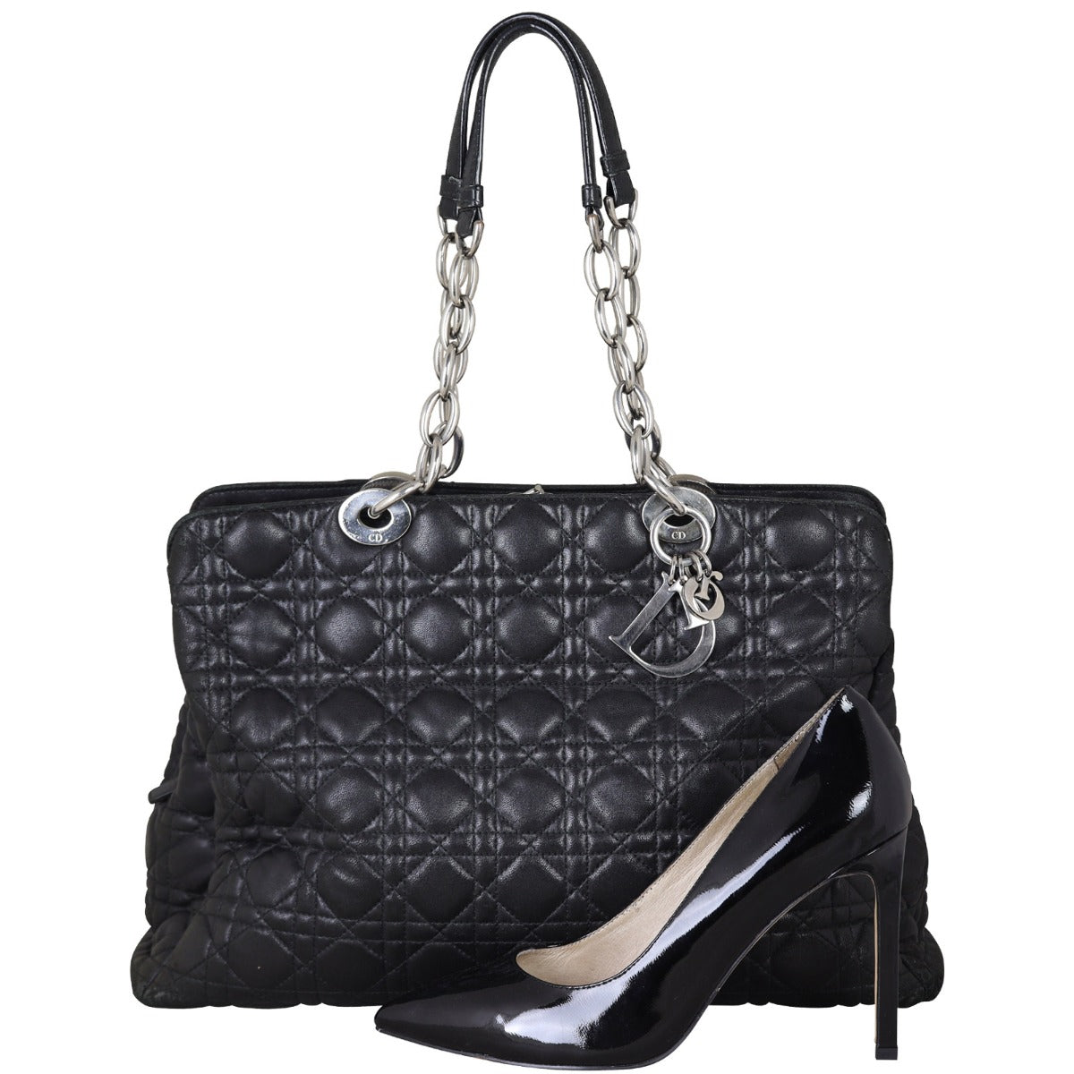 Dior Lady Dior Shopping Tote