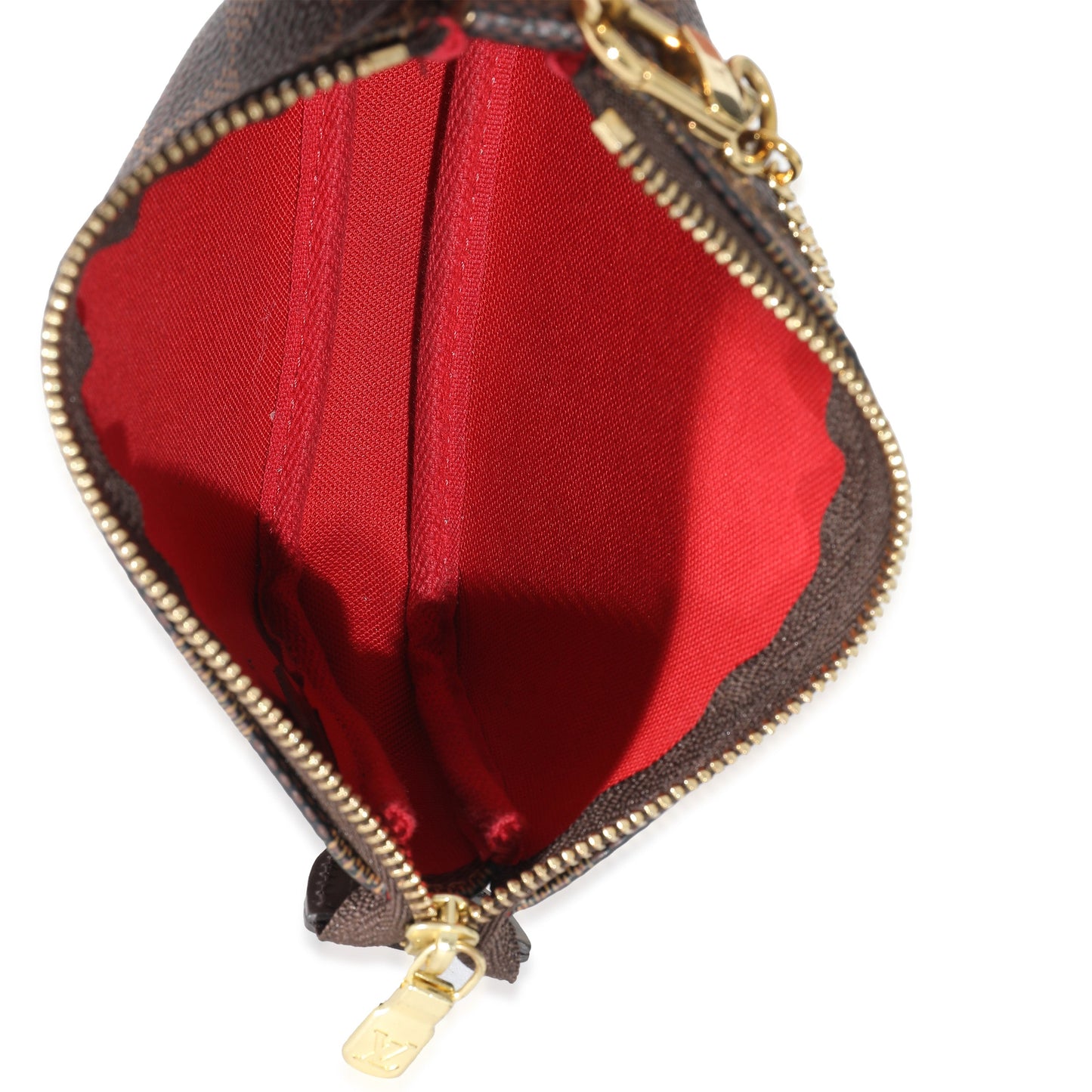 Louis Vuitton Louis Vuitton Damier Ebene Canvas Mini Pochette Accessoires