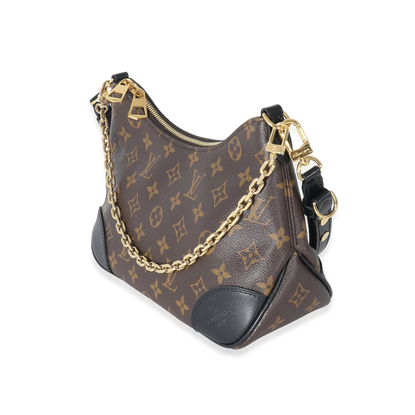 Louis Vuitton Louis Vuitton Black Monogram Canvas Boulogne NM