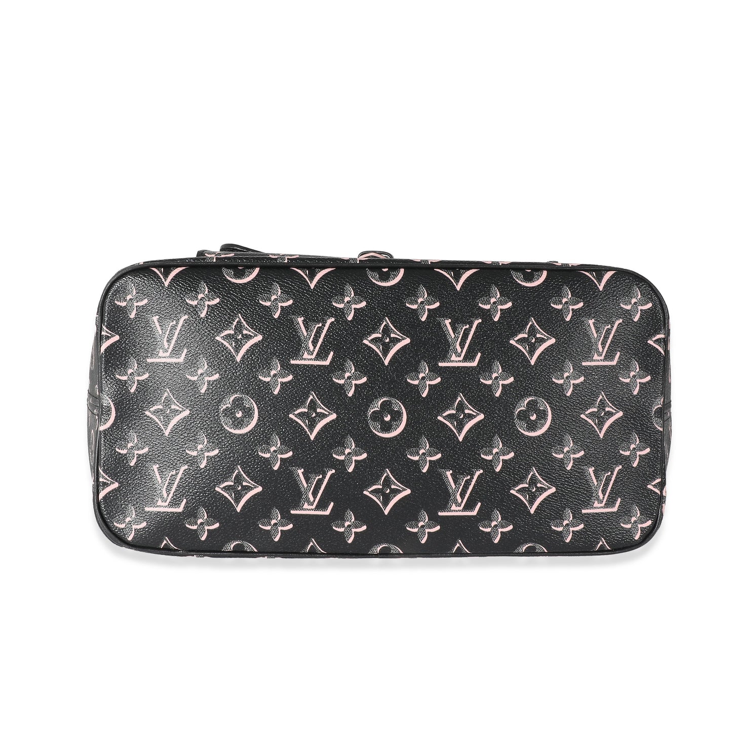 Louis Vuitton Louis Vuitton Black Pink Monogram Canvas Fall For You Neverfull MM