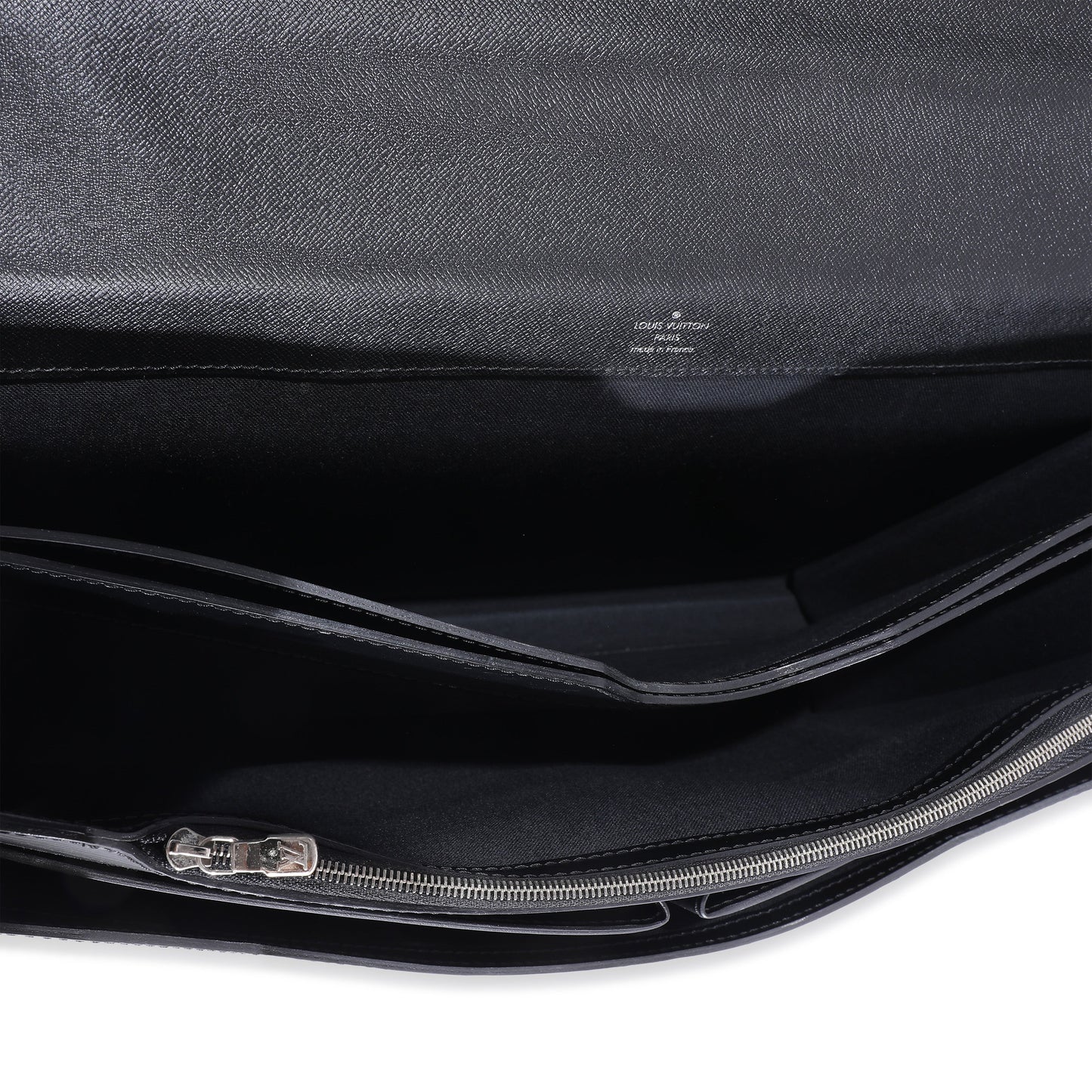 Louis Vuitton Louis Vuitton Black Epi Robusto 2 Compartment Briefcase