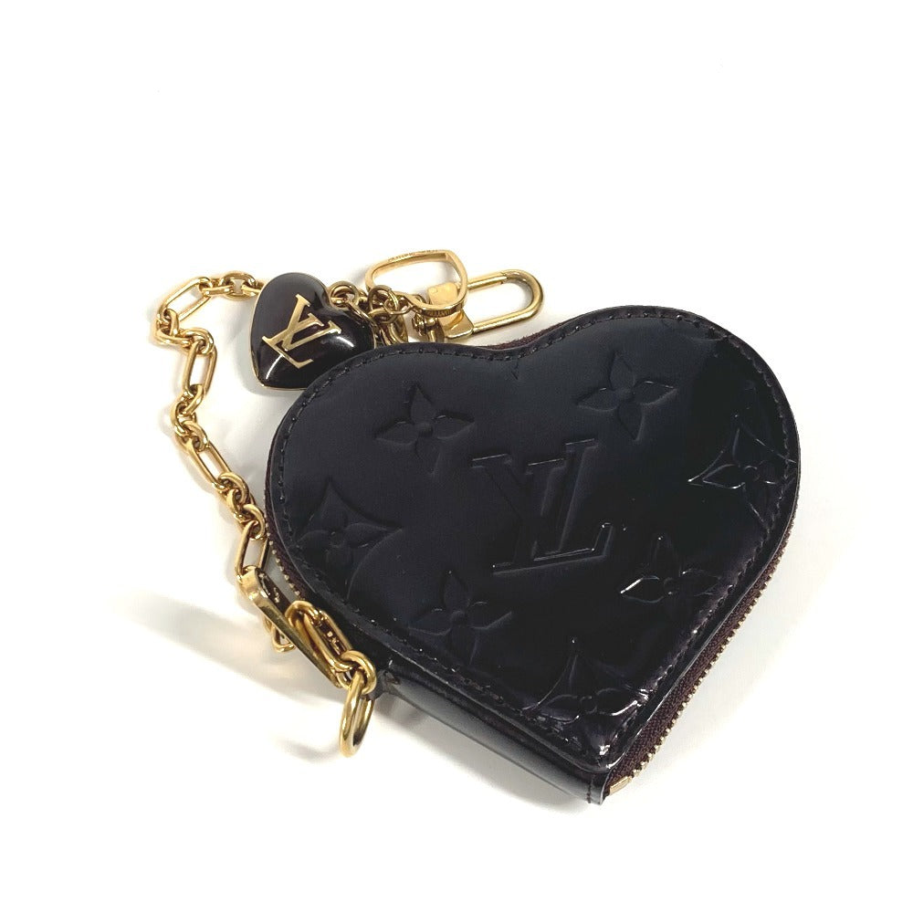 LOUIS VUITTON Coin case M93561 Monogram Vernis purple Monogram Vernis Porto Monet Cool