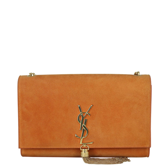 Saint Laurent Kate Tassel Chain Bag Medium Suede