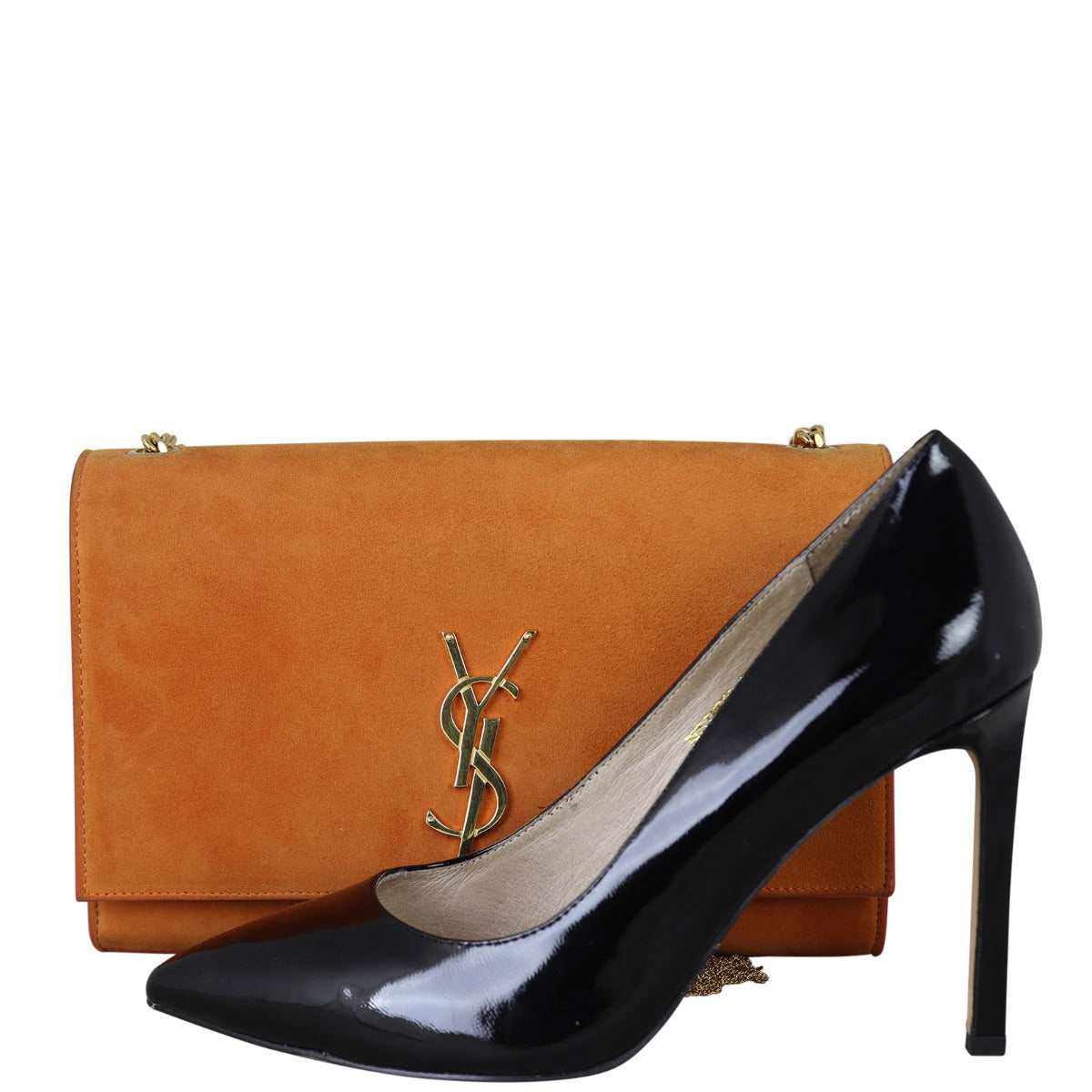 Saint Laurent Kate Tassel Chain Bag Medium Suede