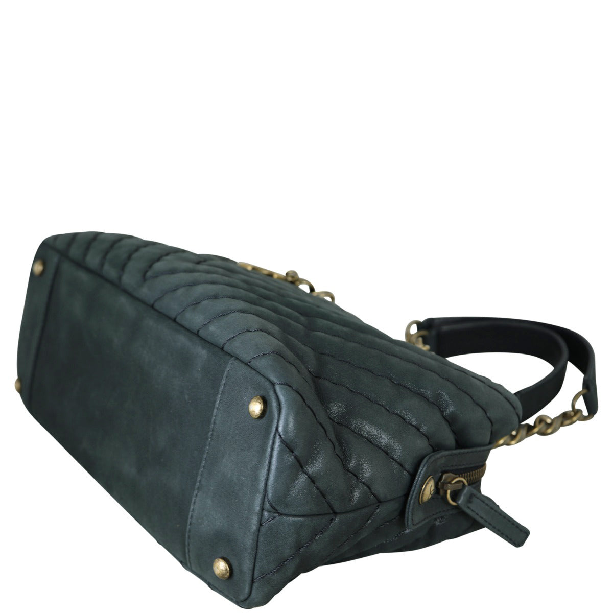Chanel Iridescent Surpique Chevron Tote