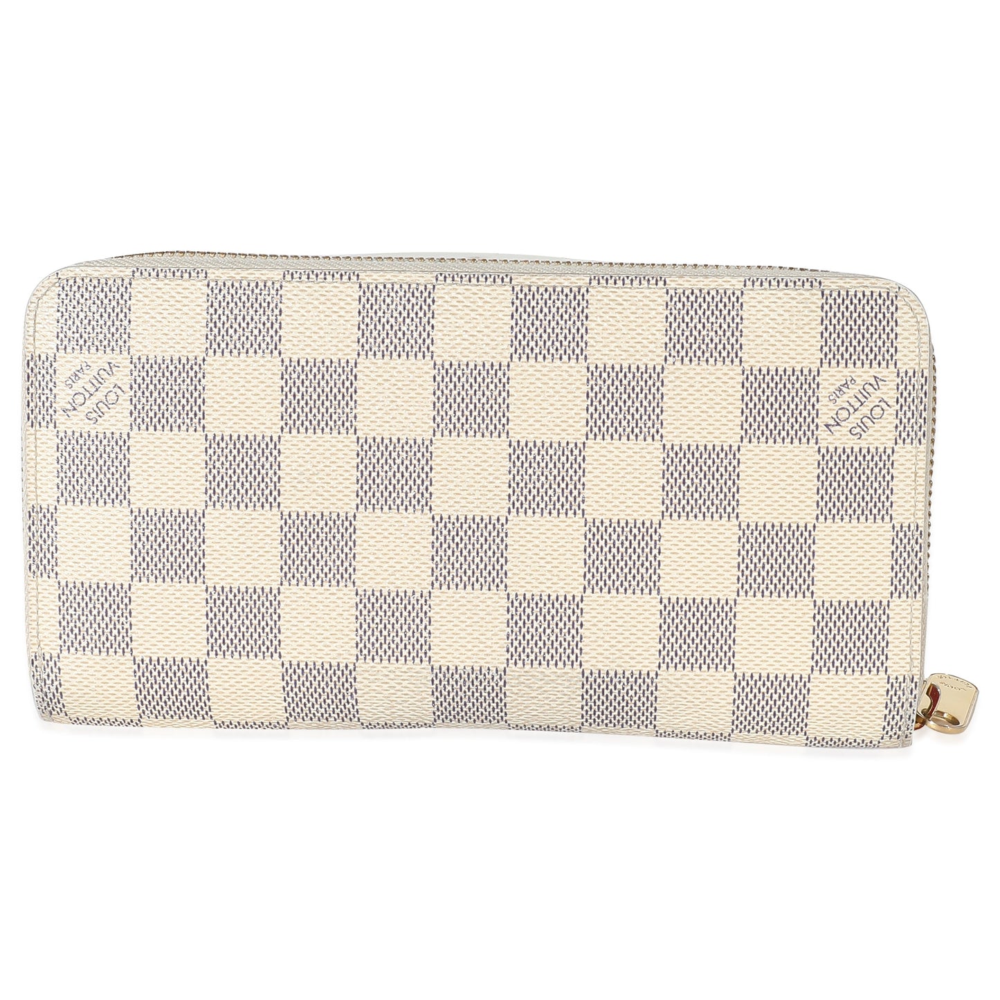 Louis Vuitton Louis Vuitton Damier Azur Canvas Illustre Zippy Wallet