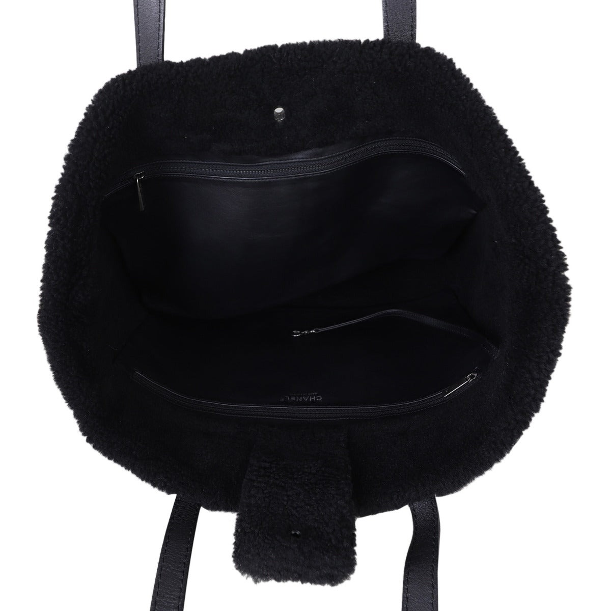 Chanel CC Shearling Tote