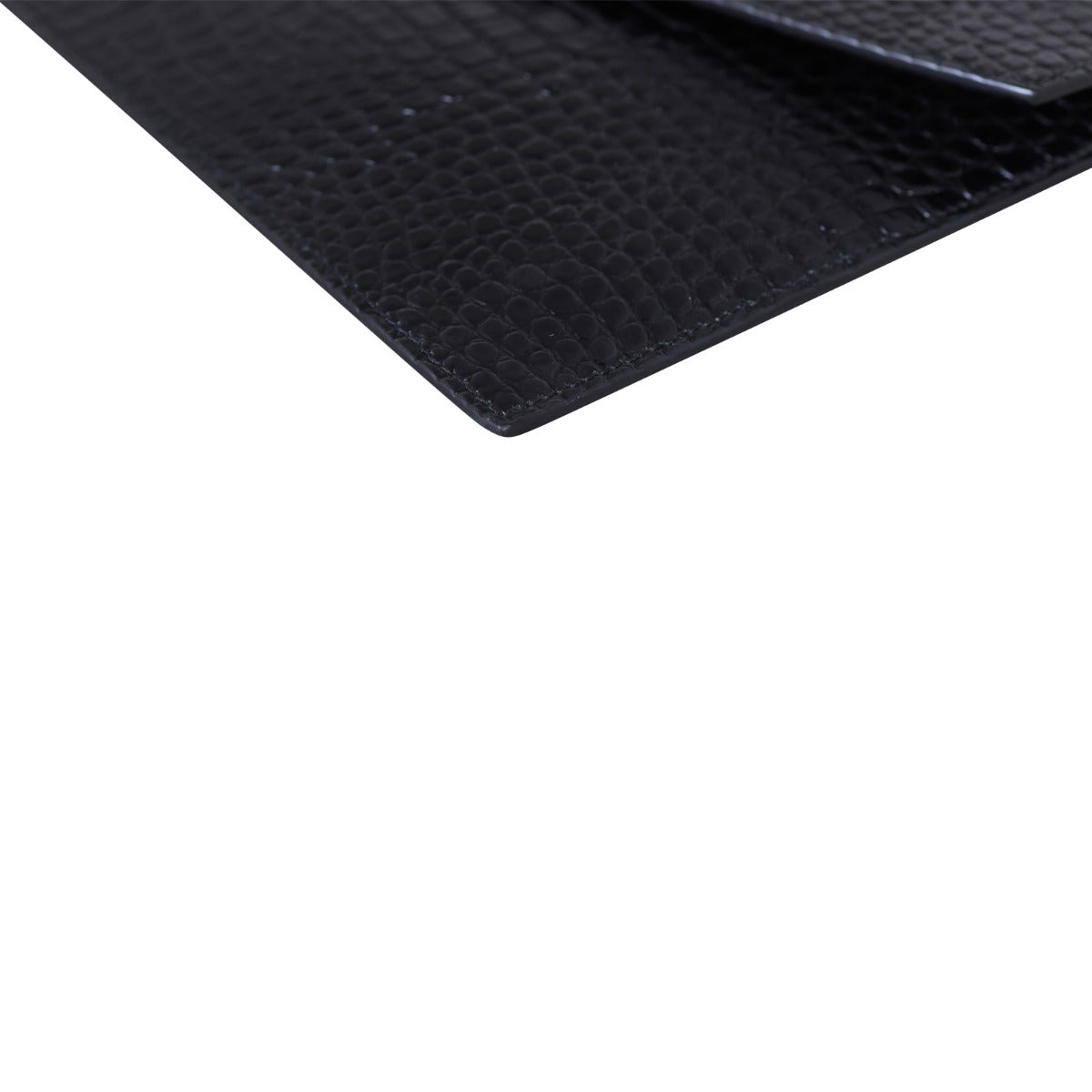 Saint Laurent Uptown Pouch Croc-Embossed