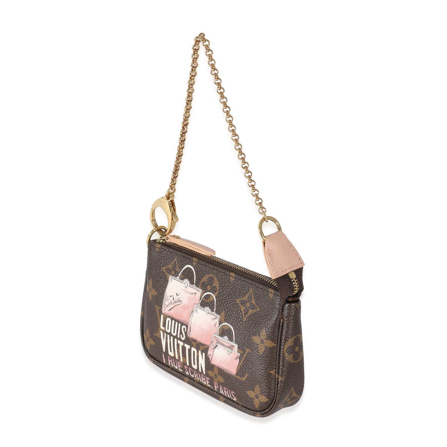 Louis Vuitton Louis Vuitton Monogram Canvas Affiche Mini Pochette Accessoires