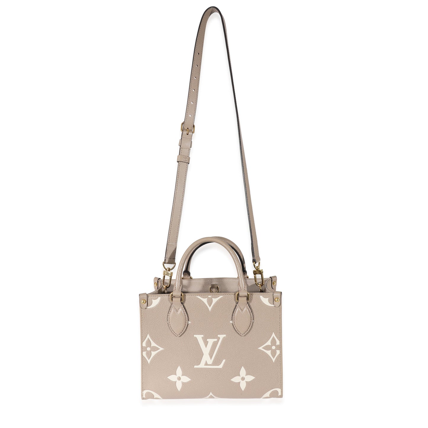 Louis Vuitton Louis Vuitton Dove Cream Monogram Empreinte Onthego PM