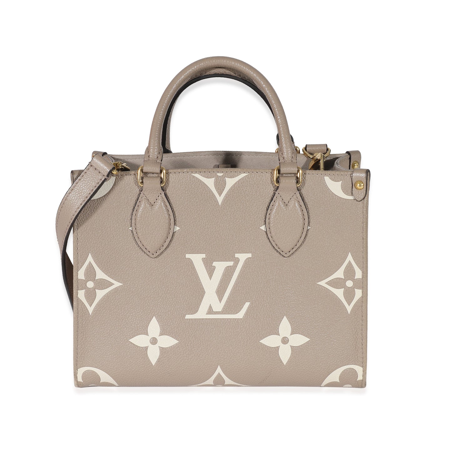 Louis Vuitton Louis Vuitton Dove Cream Monogram Empreinte Onthego PM