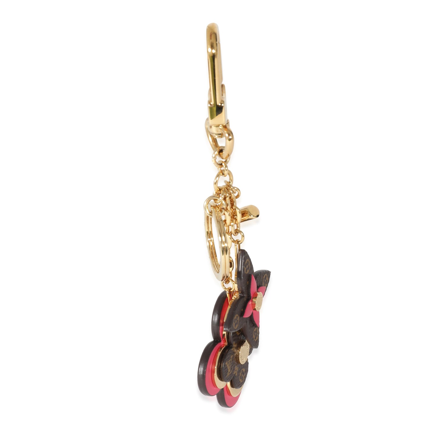 Louis Vuitton Louis Vuitton Metal Canvas Blooming Flowers Bag Charm 