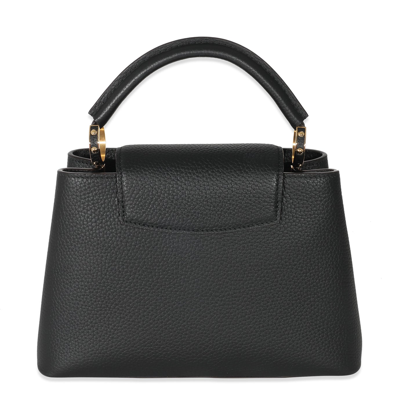 Louis Vuitton Louis Vuitton Black Taurillon Capucines BB