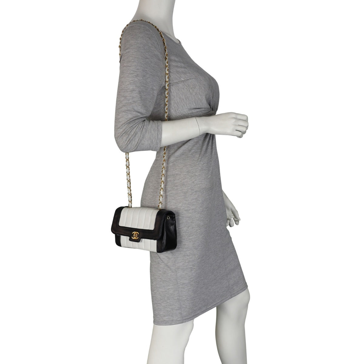 Chanel Vertical Quilt Mini Rectangular Flap Bag