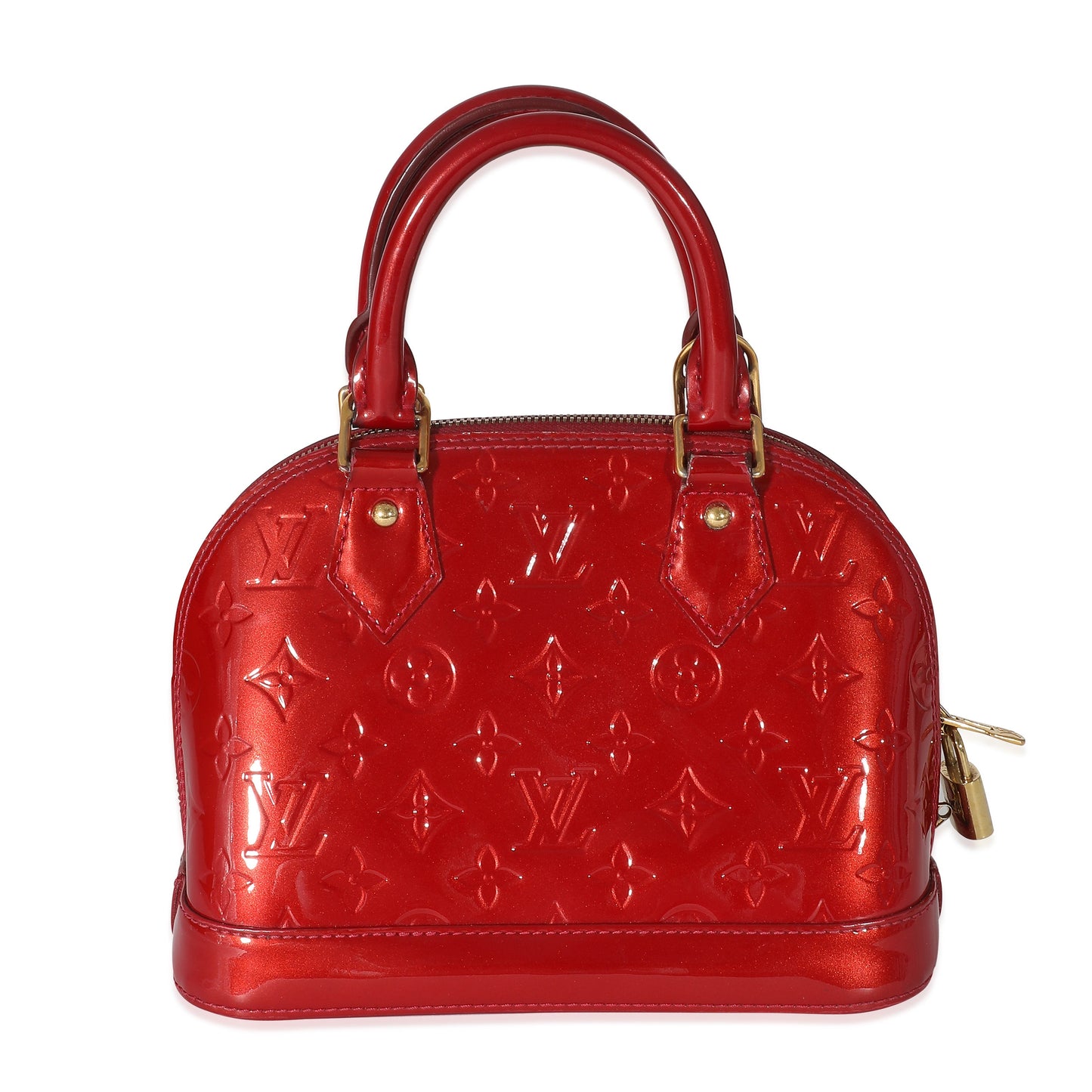 Louis Vuitton Louis Vuitton Pomme D'Amour Monogram Vernis Alma BB
