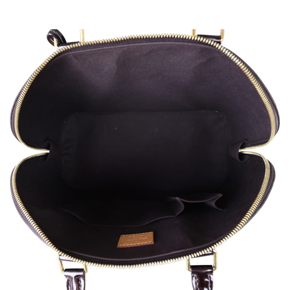 Louis Vuitton Alma GM Monogram Vernis | Gold Hardware