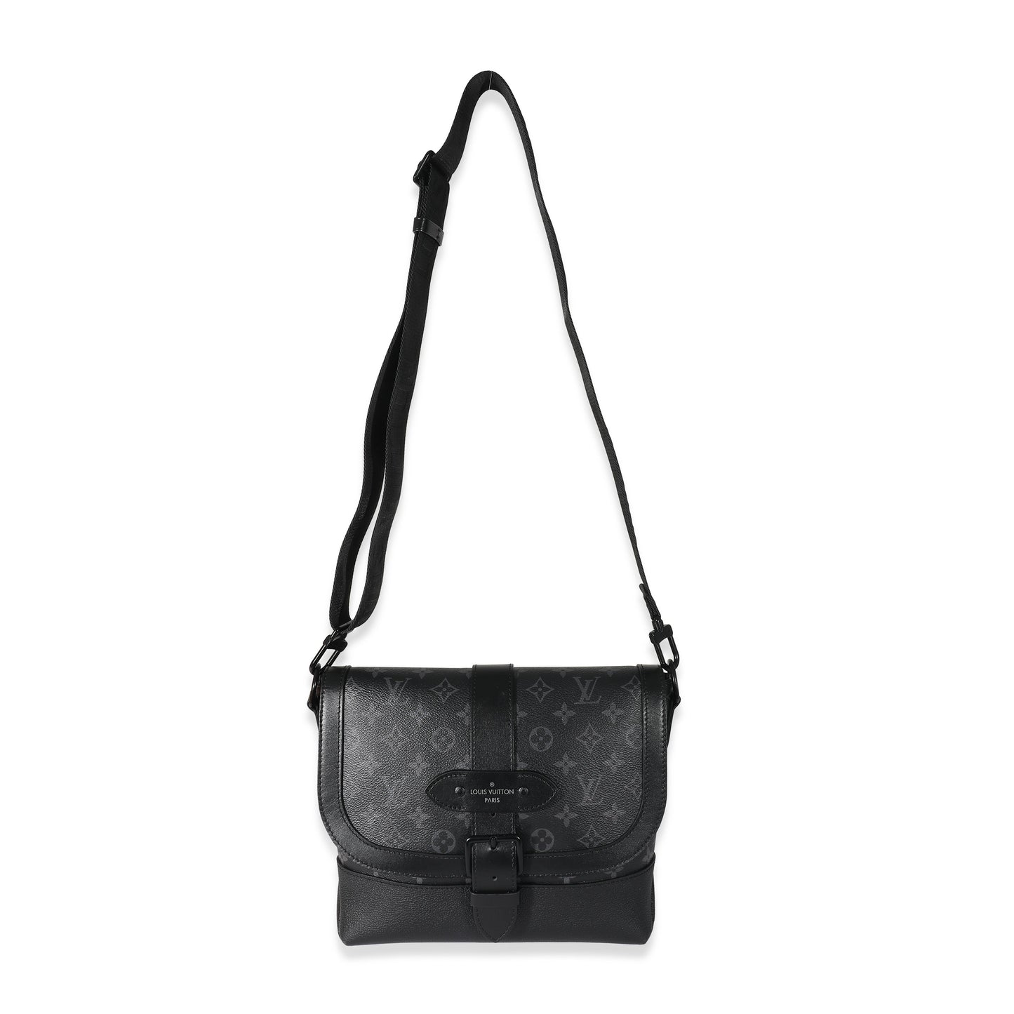 Louis Vuitton Louis Vuitton Monogram Eclipse Saumur Messenger
