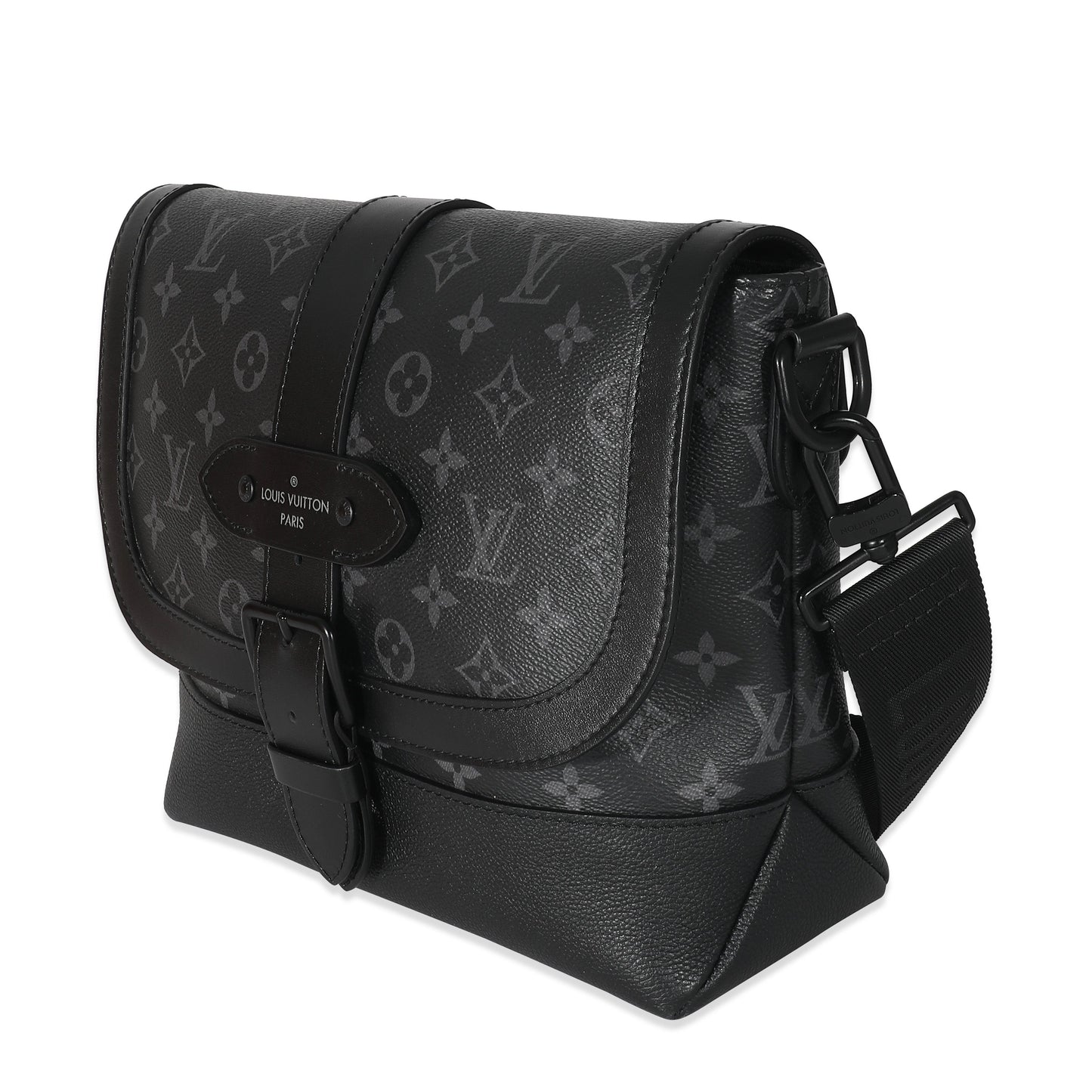 Louis Vuitton Louis Vuitton Monogram Eclipse Saumur Messenger
