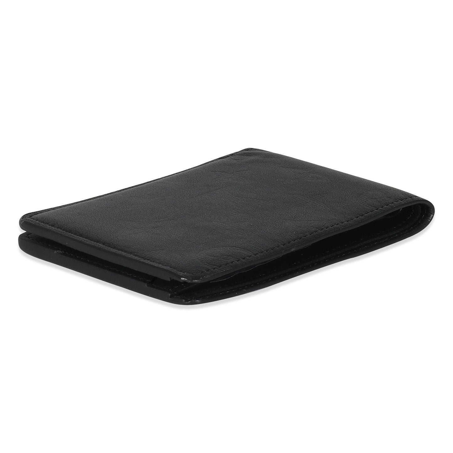 Louis Vuitton Black Monogram Shadow Calfskin Multiple Wallet