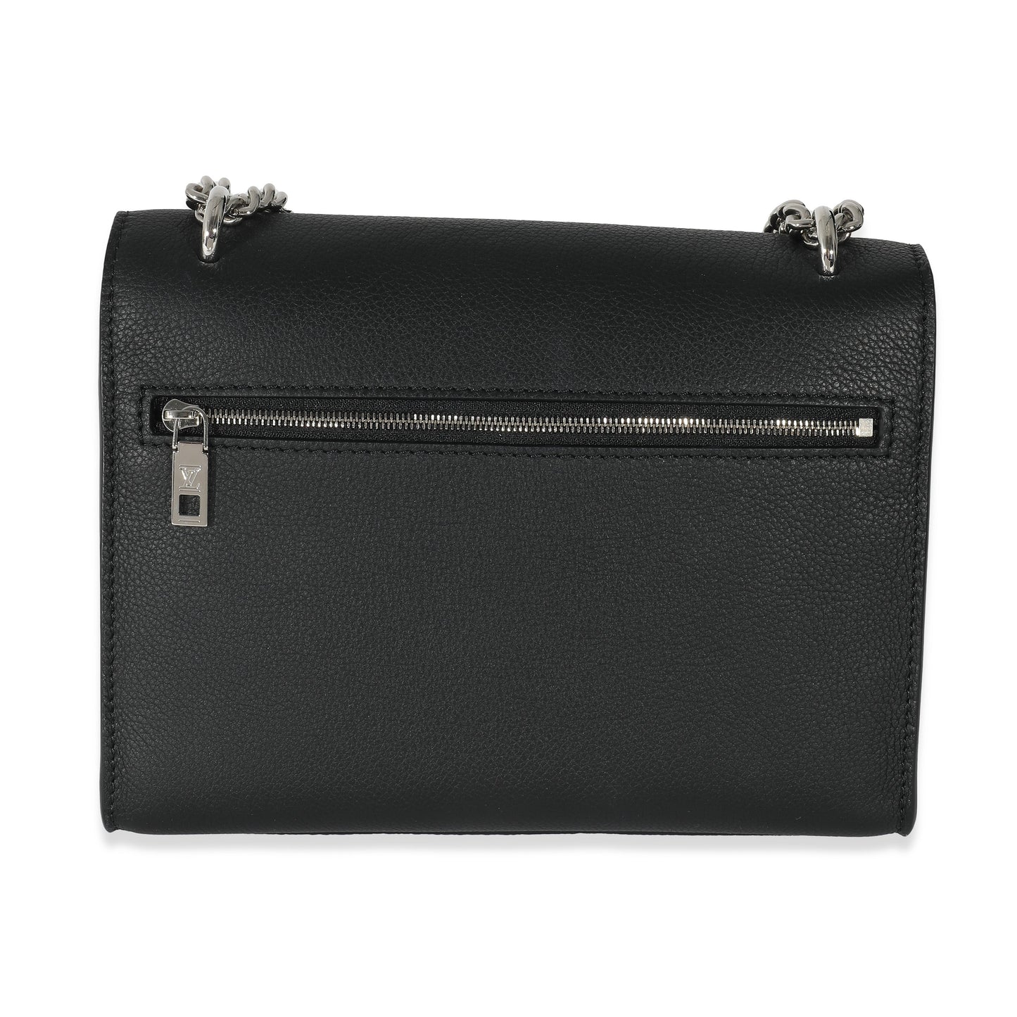 Louis Vuitton Louis Vuitton Black Calfskin Mylockme Chain Bag