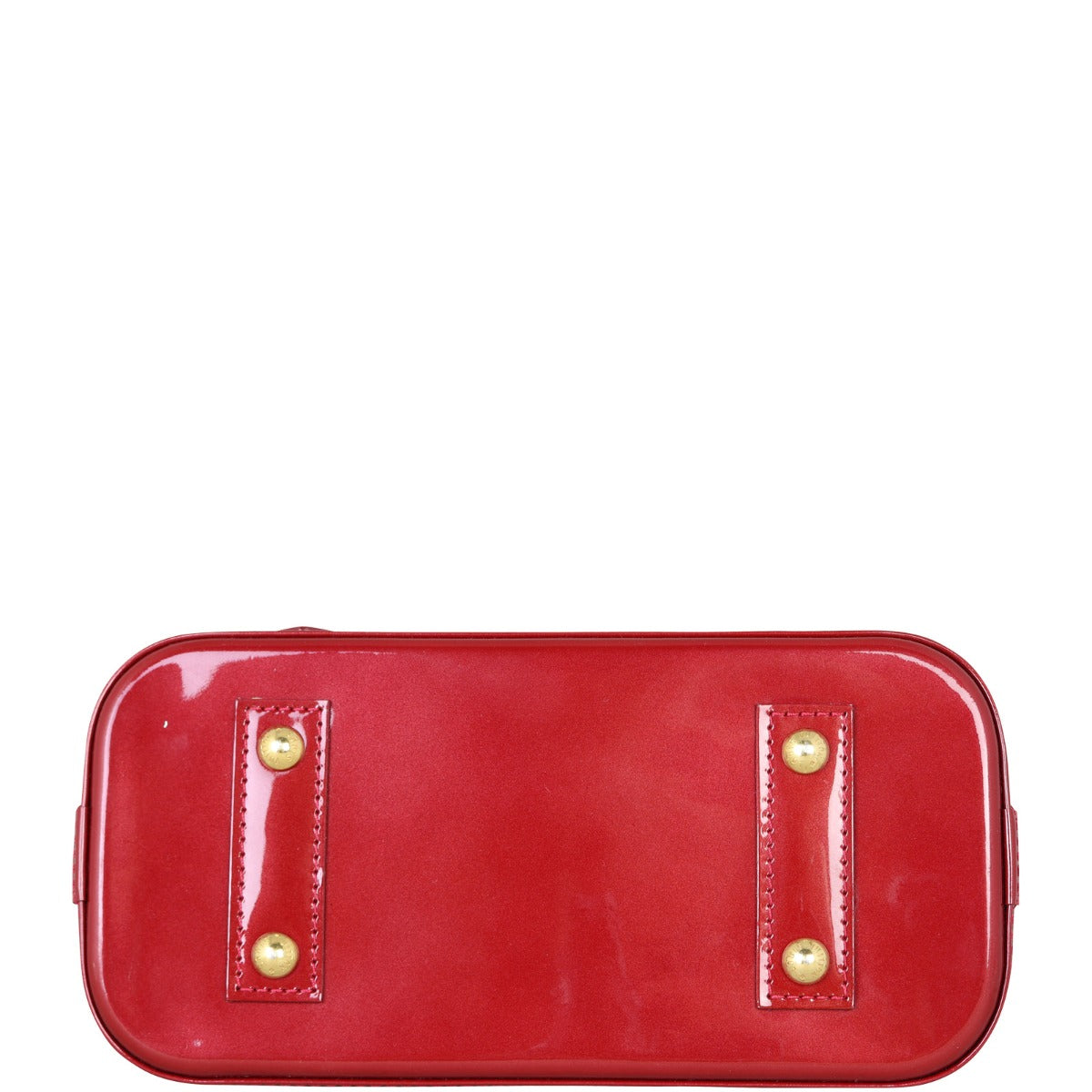 Louis Vuitton Alma BB Monogram Vernis | Red GHW