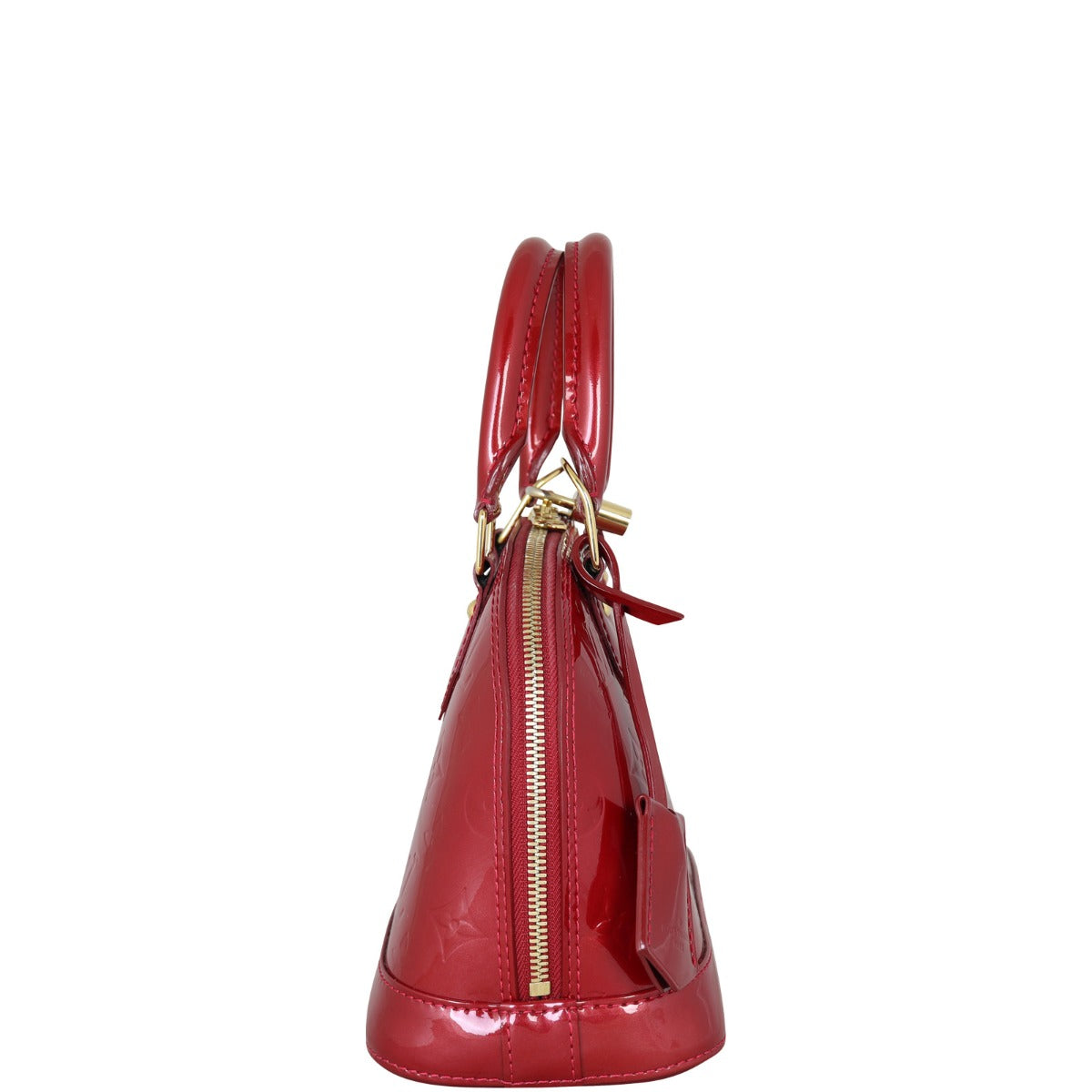 Louis Vuitton Alma BB Monogram Vernis | Red GHW