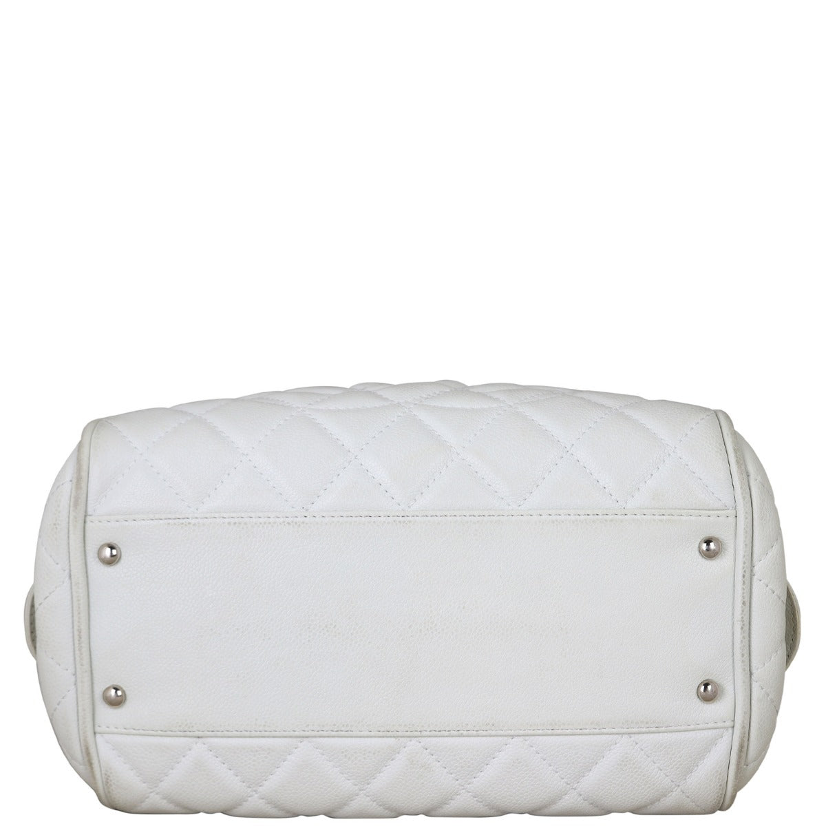 Chanel Quilted Bowling Bag