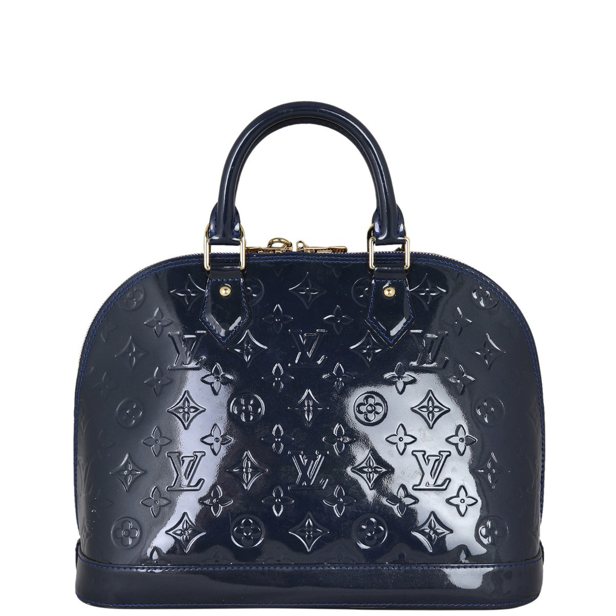 Louis Vuitton Alma PM Monogram Vernis | Gold Tone Hardware
