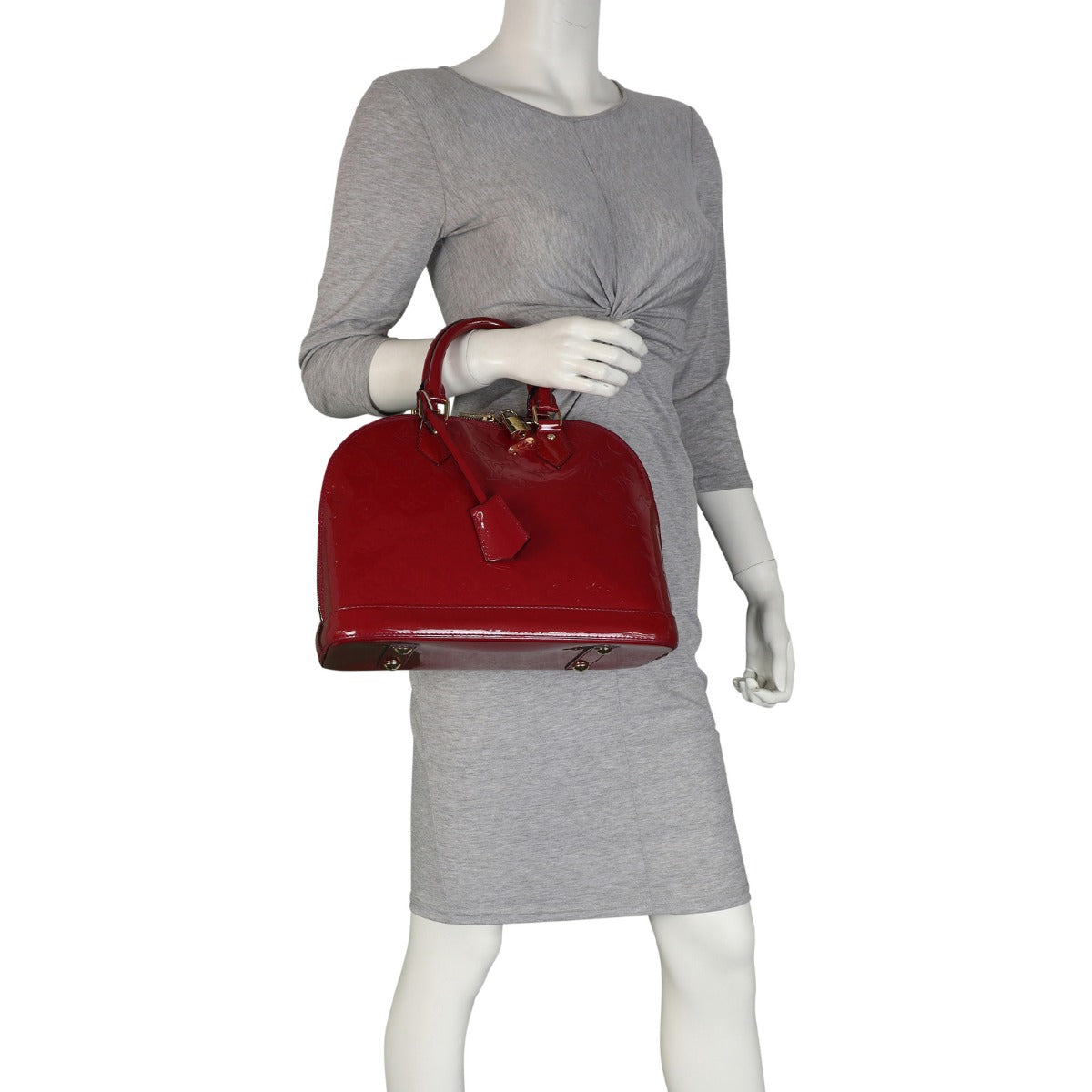 Louis Vuitton Alma PM Monogram Vernis | Deep Pink