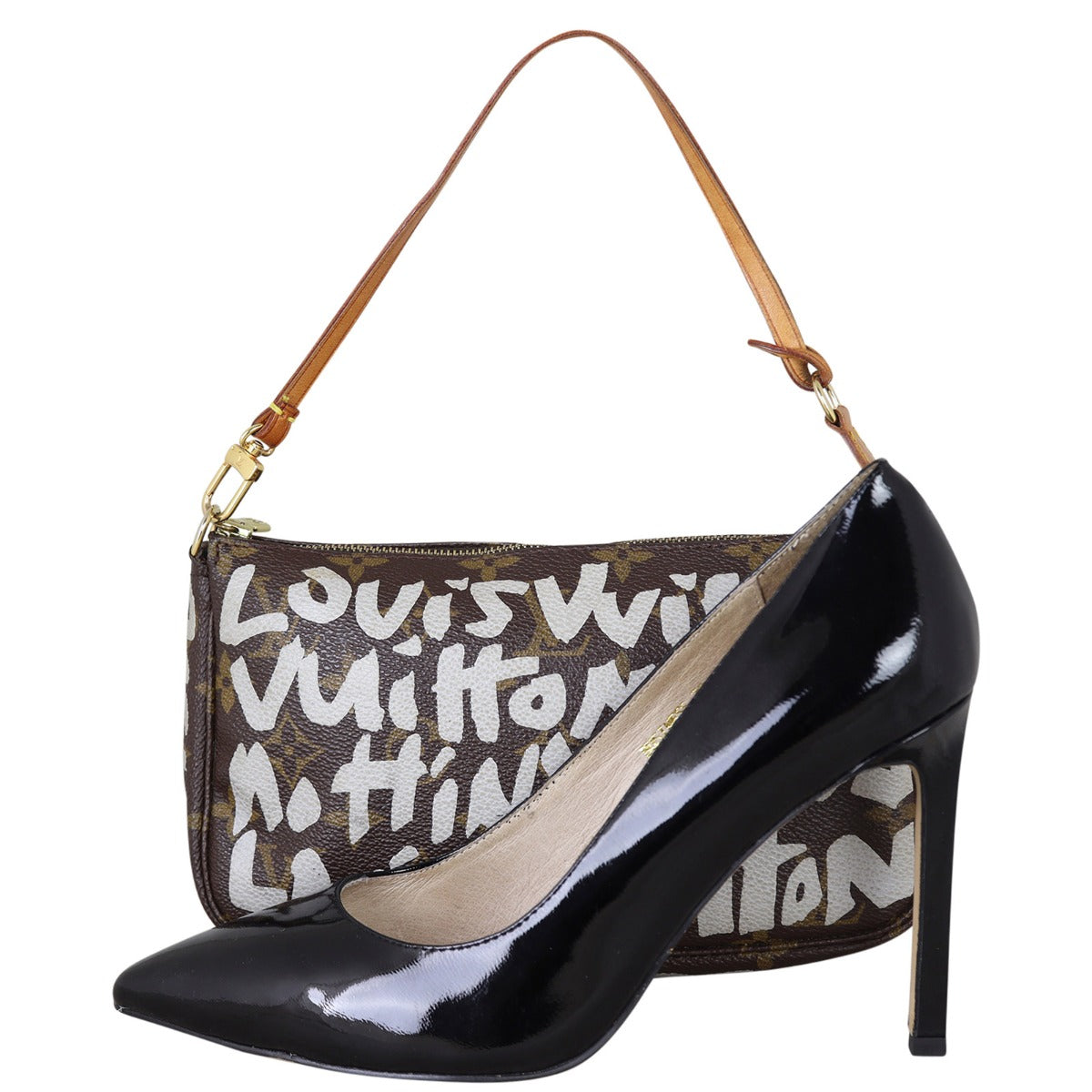 Louis Vuitton Pochette Accessories Monogram Stephen Sprouse Graffiti